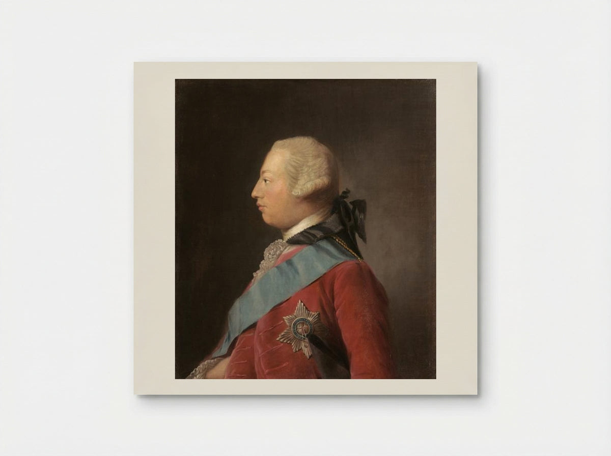 Portrait of King George III - Allan Ramsay - Poster
