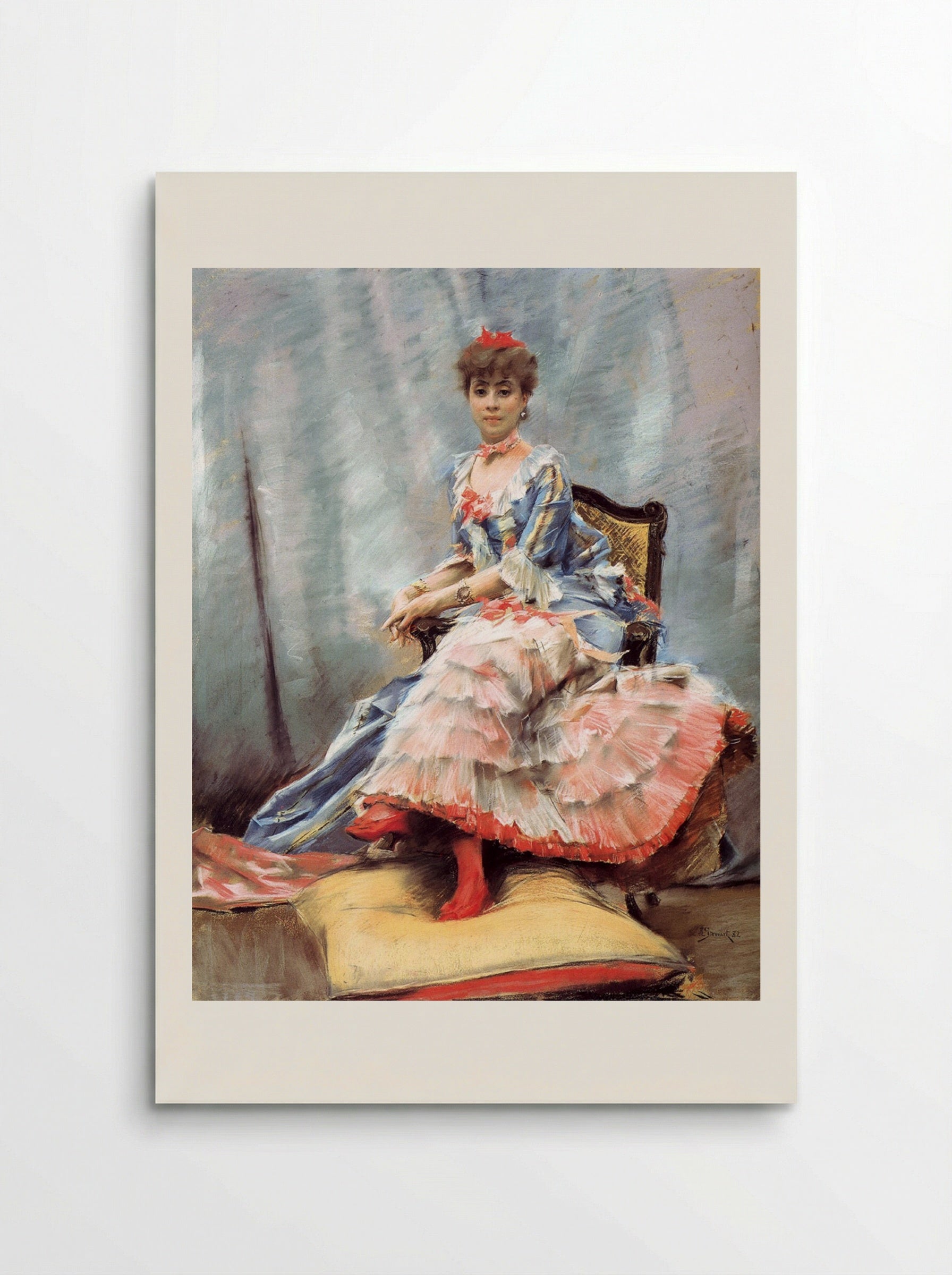 Portrait of Laure Hayman - Julius LeBlanc Stewart - Poster
