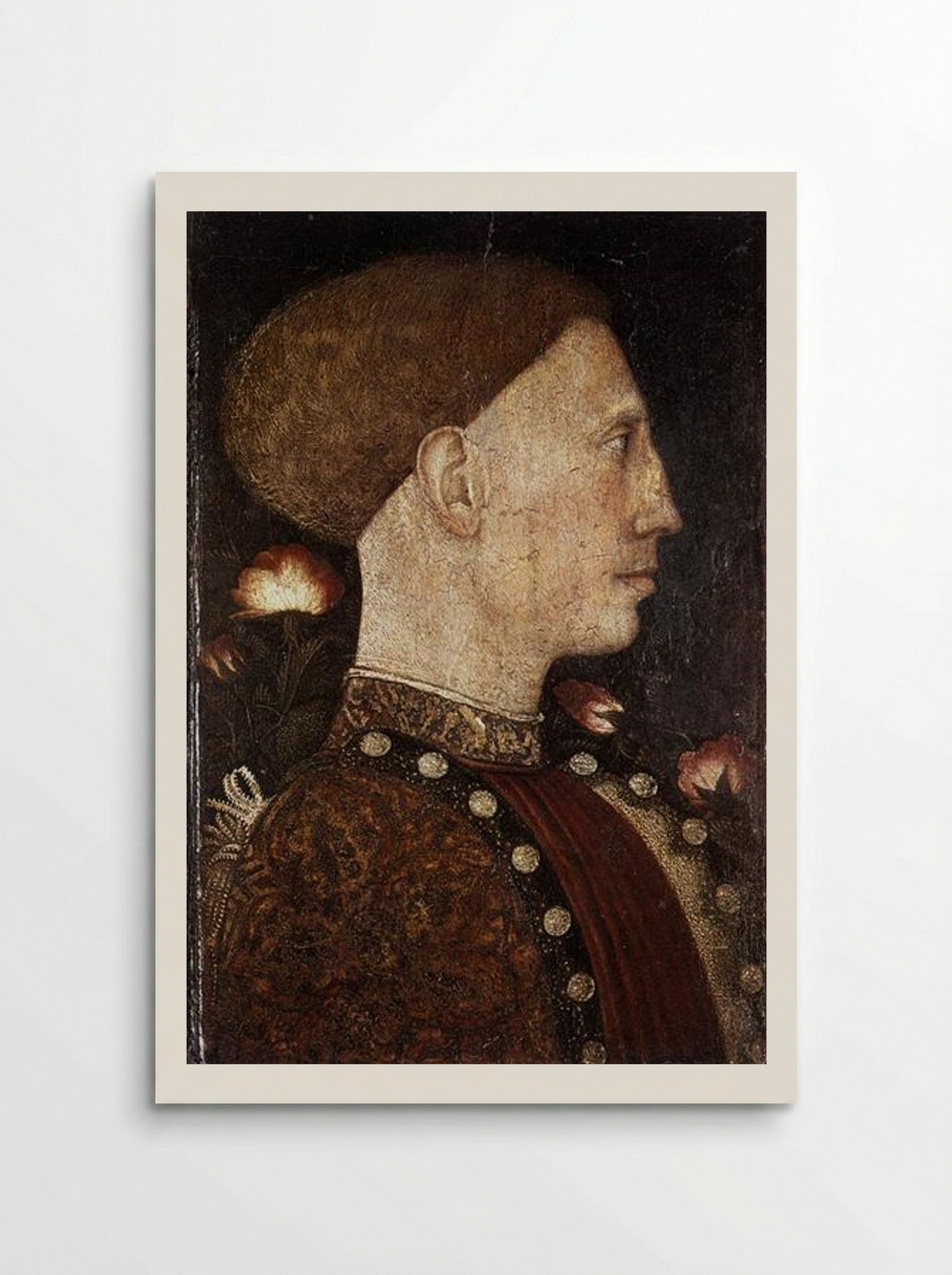 Portrait of Leonello d'Este - Pisanello - Poster