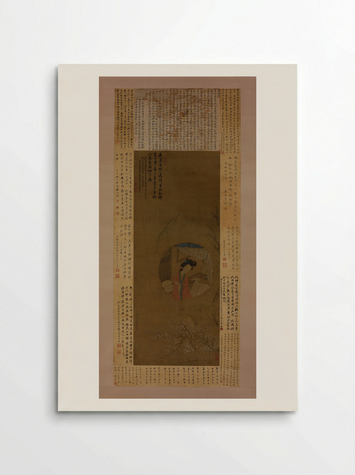 Portrait of Li Xiangjun - Cui He - Poster
