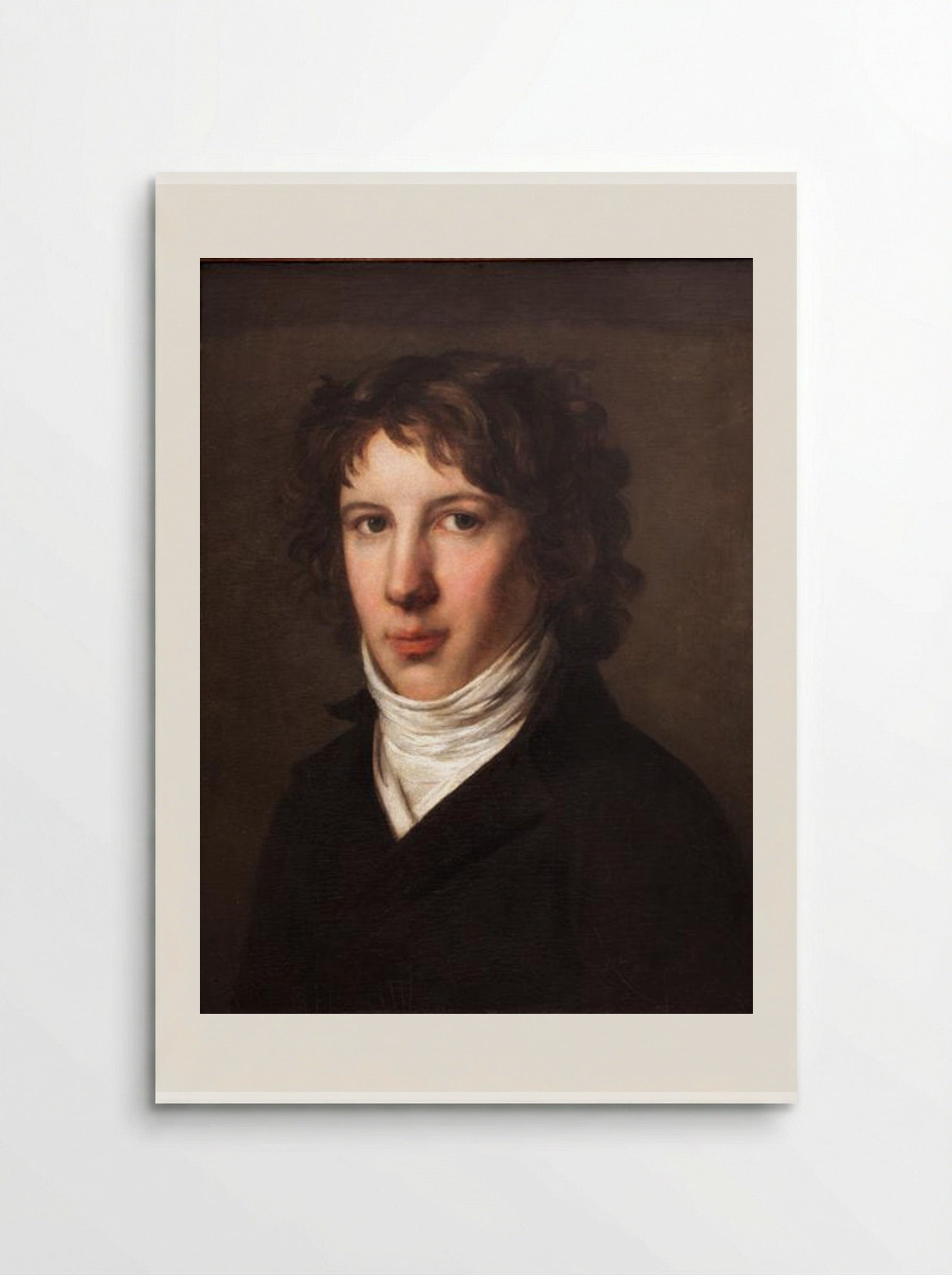 Portrait of Louis Antoine de Saint-Just - Pierre-Paul Prud'hon - Poster