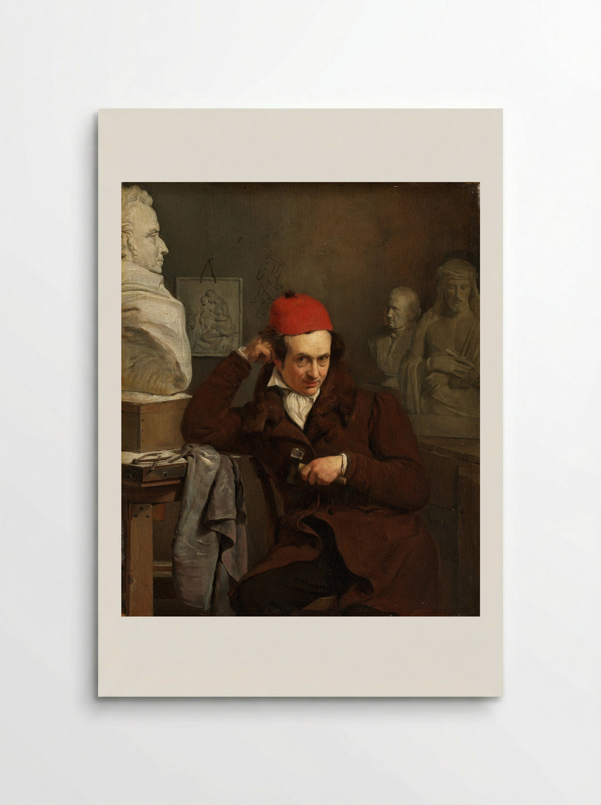 Portrait of Louis Royer - Charles van Beveren - Poster