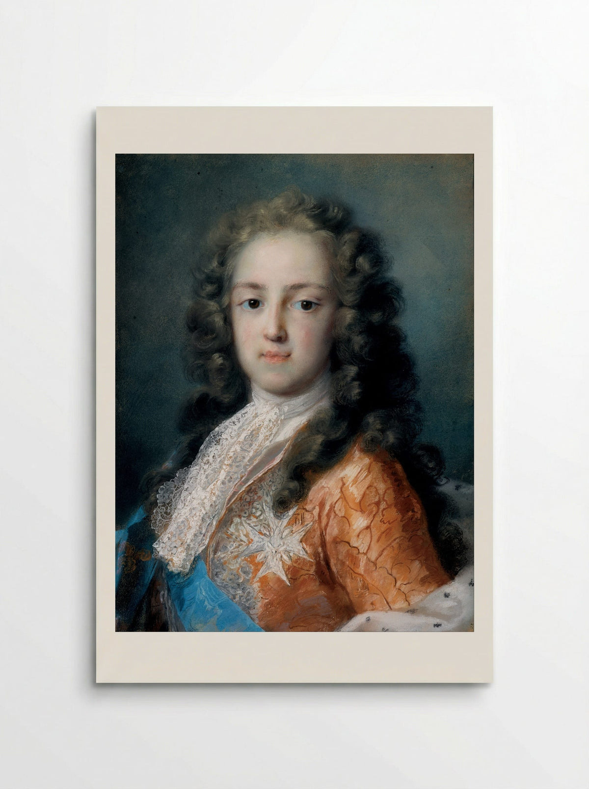 Portrait of Louis XV as Dauphin - Rosalba Carriera - Poster