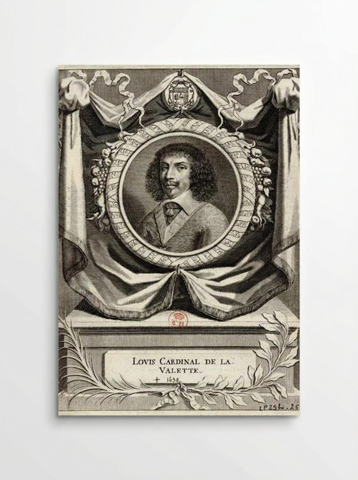 Portrait of Louis de Nogaret de La Valette - René Lochon - Poster