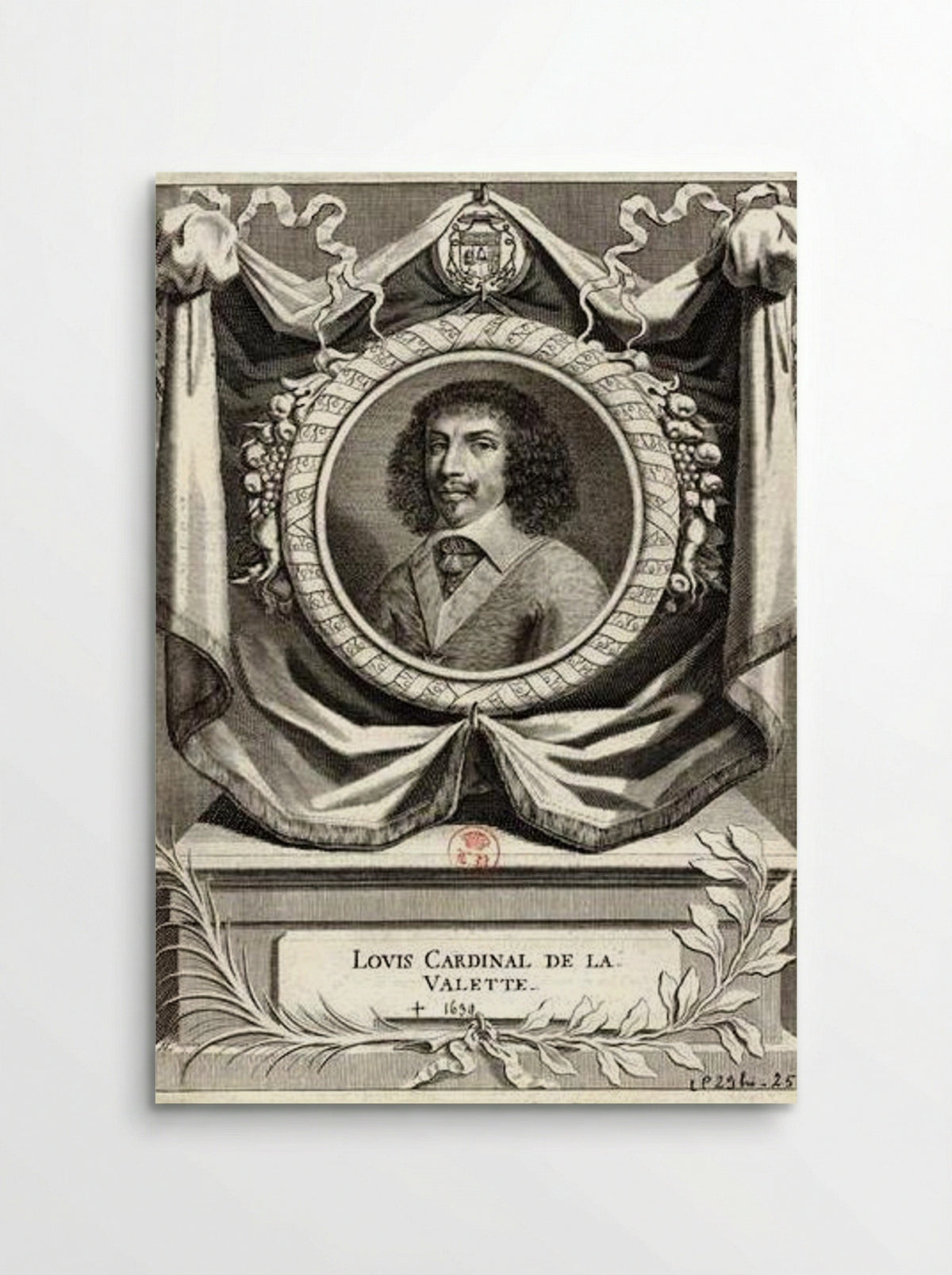 Portrait of Louis de Nogaret de La Valette - René Lochon - Poster