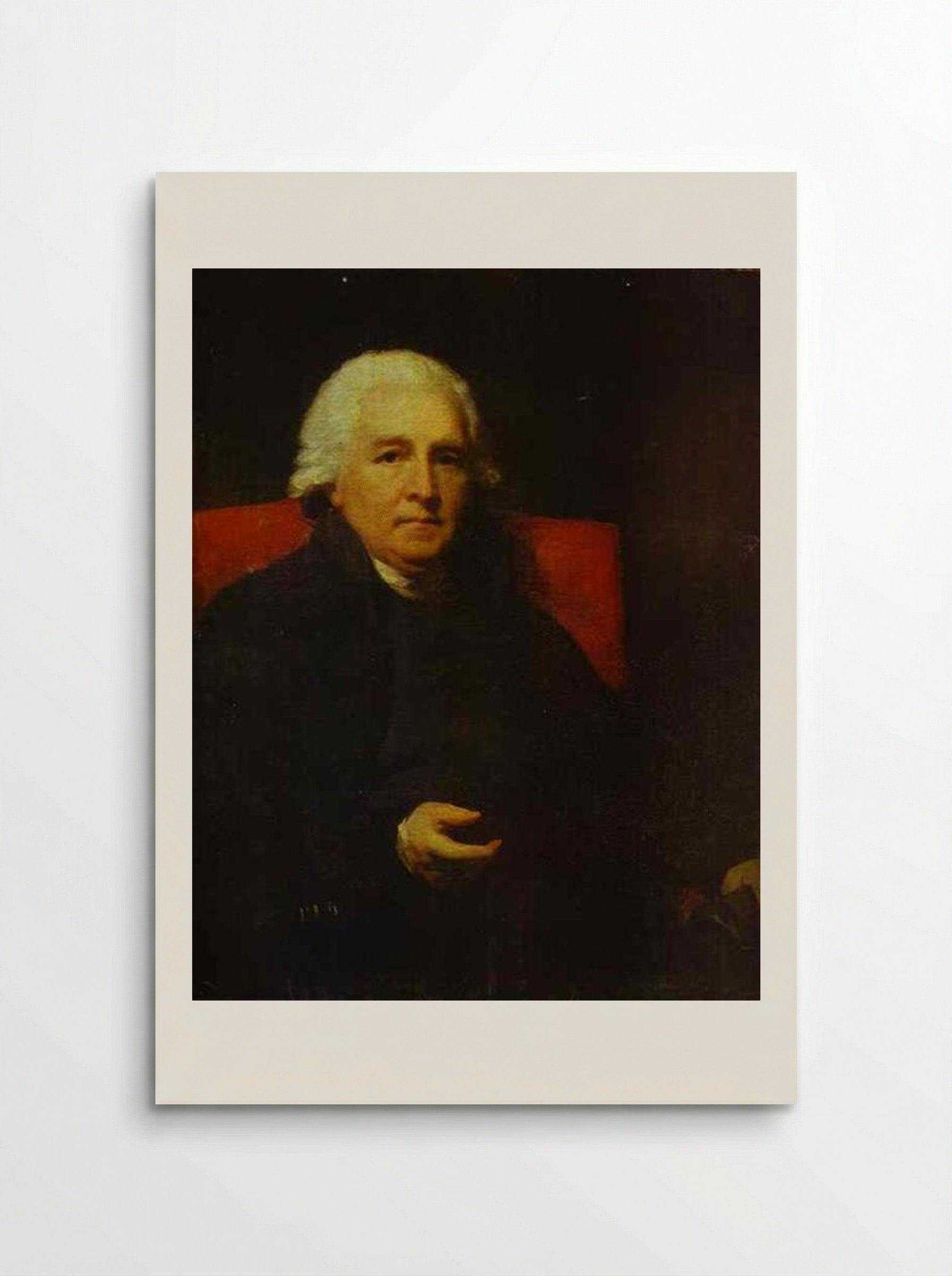 Portrait of Lucius O'Beirne, Bishop of Meath - Henry Raeburn - Poster