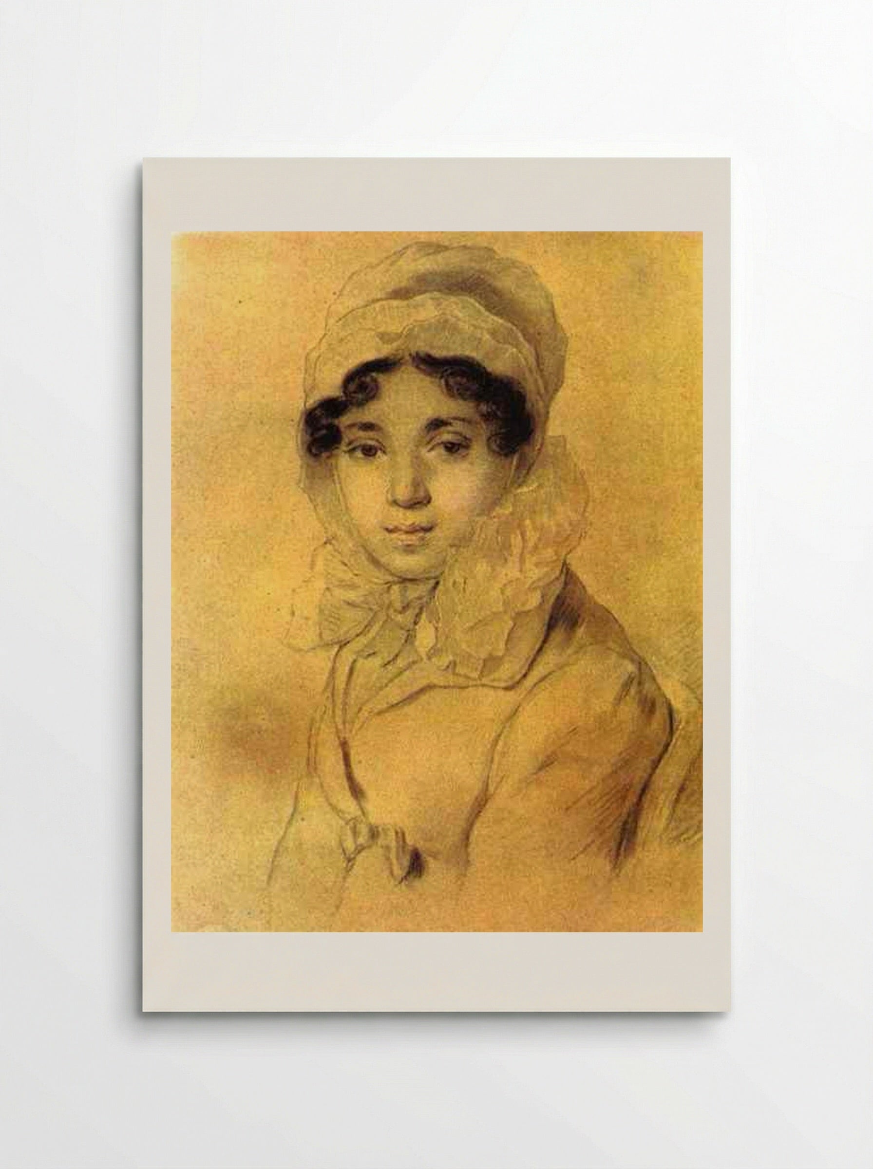 Portrait of M. A. Kikina - Orest Kiprensky - Poster