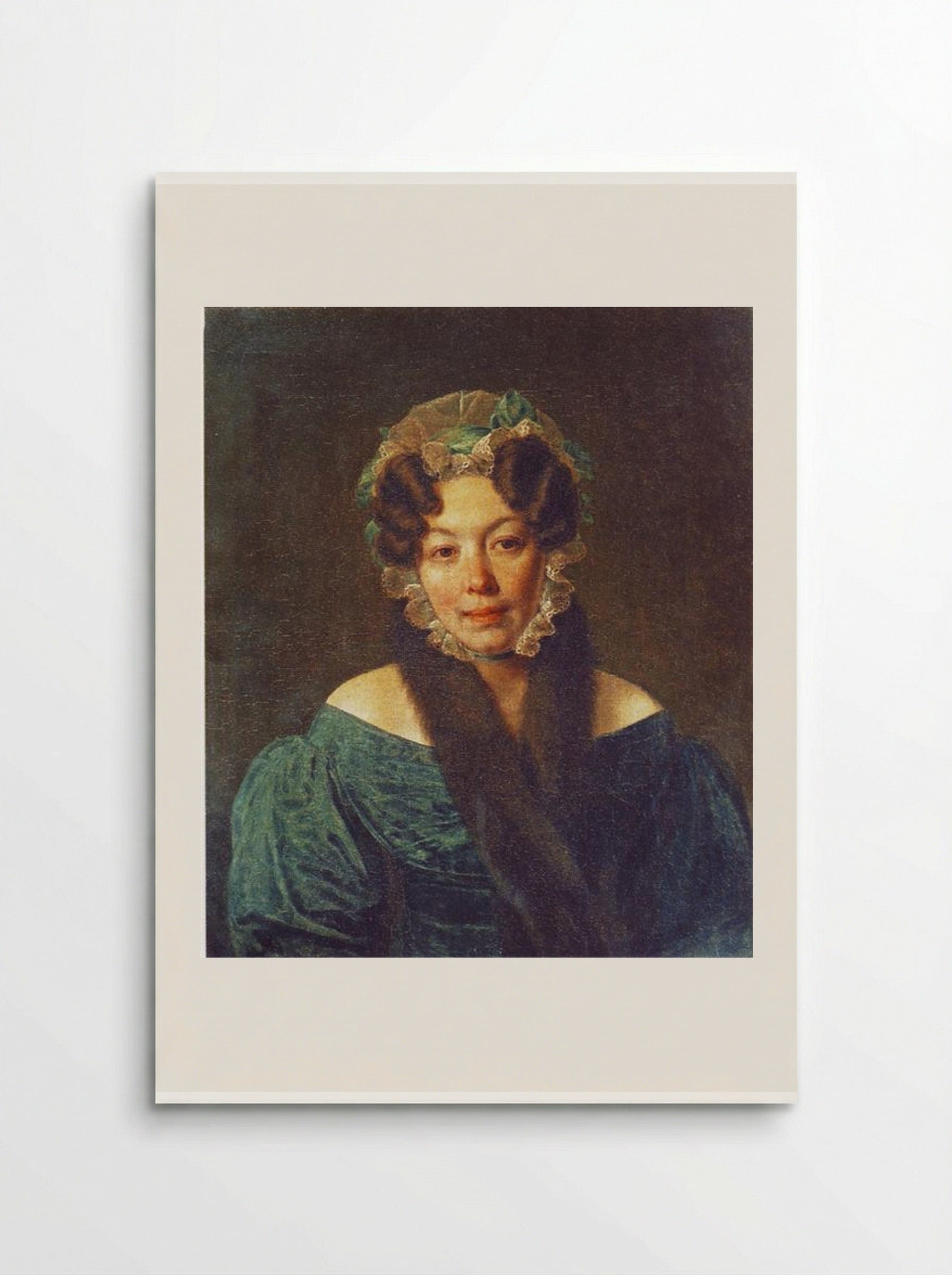 Portrait of M. M. Philosophova - Alexey Venetsianov - Poster