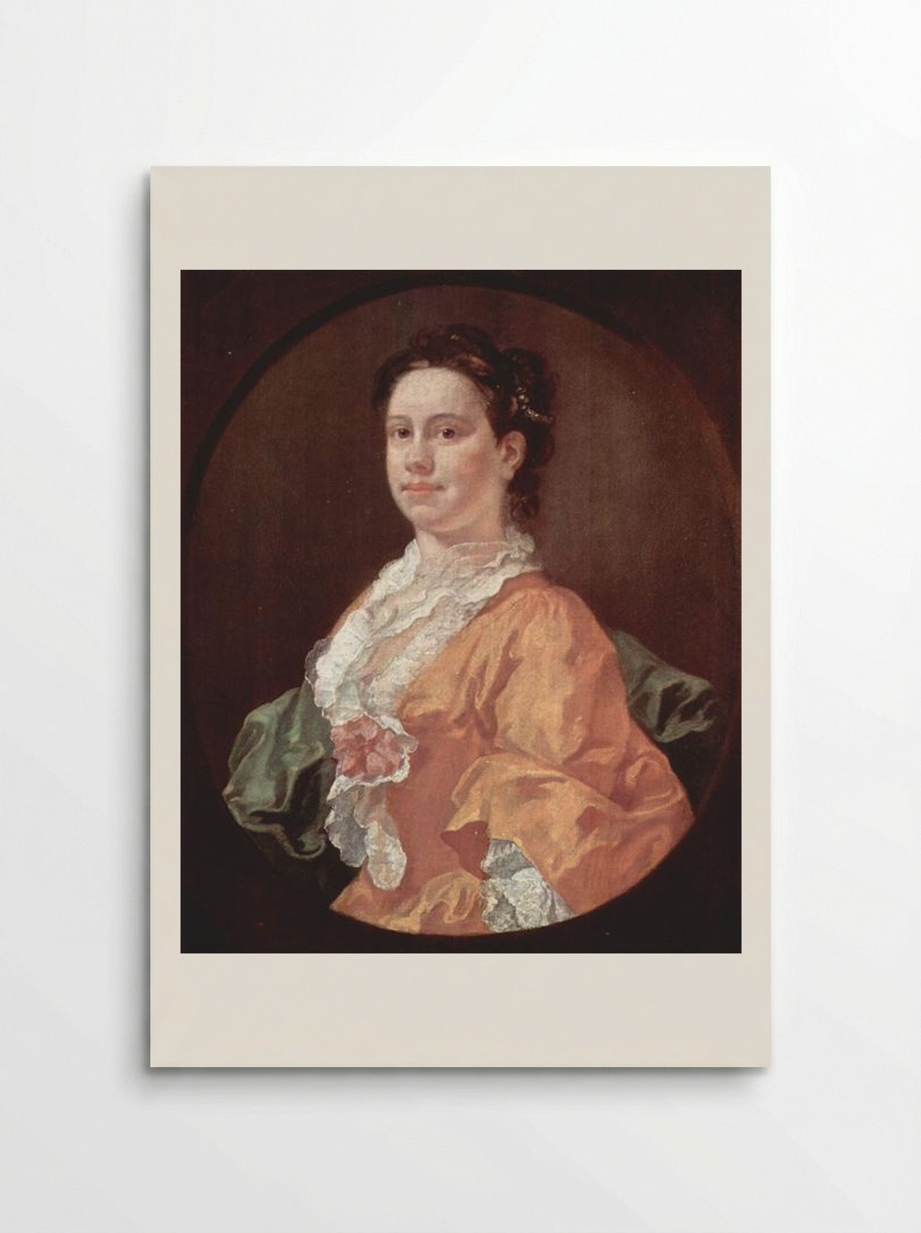 Portrait of Madam Salter - William Hogarth - Poster