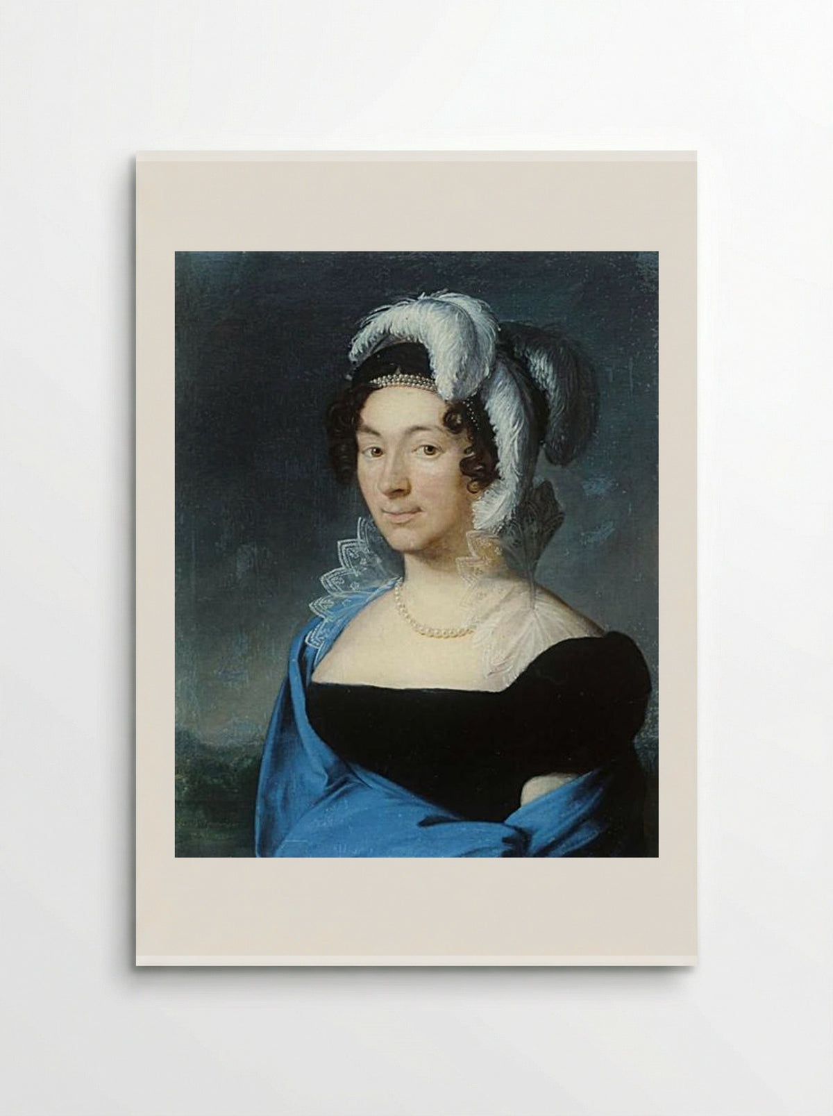 Portrait of Madame Botsigetti - Vasily Tropinin - Poster