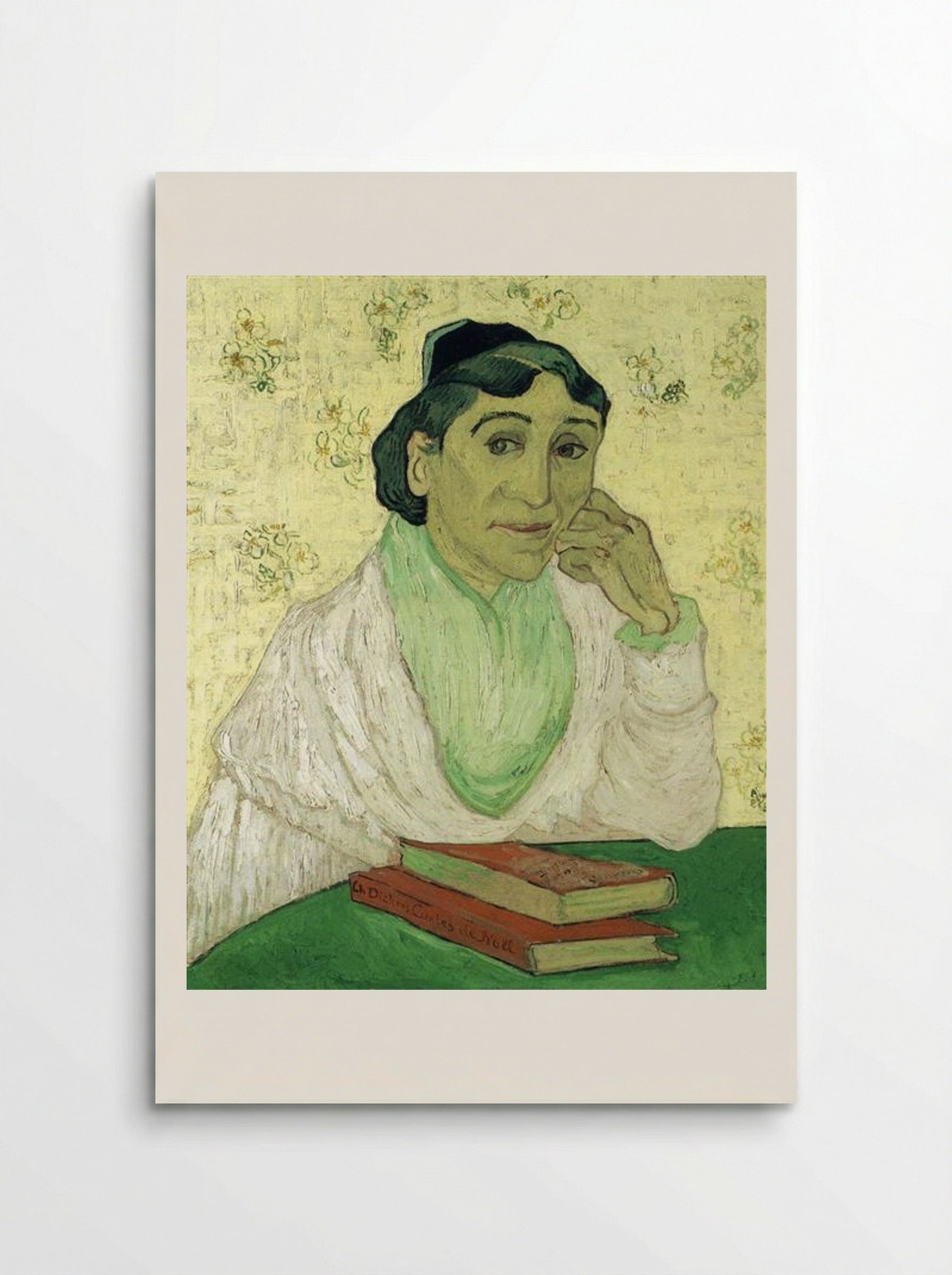 Portrait of Madame Ginoux (L'Arlésienne) - Vincent van Gogh - Poster