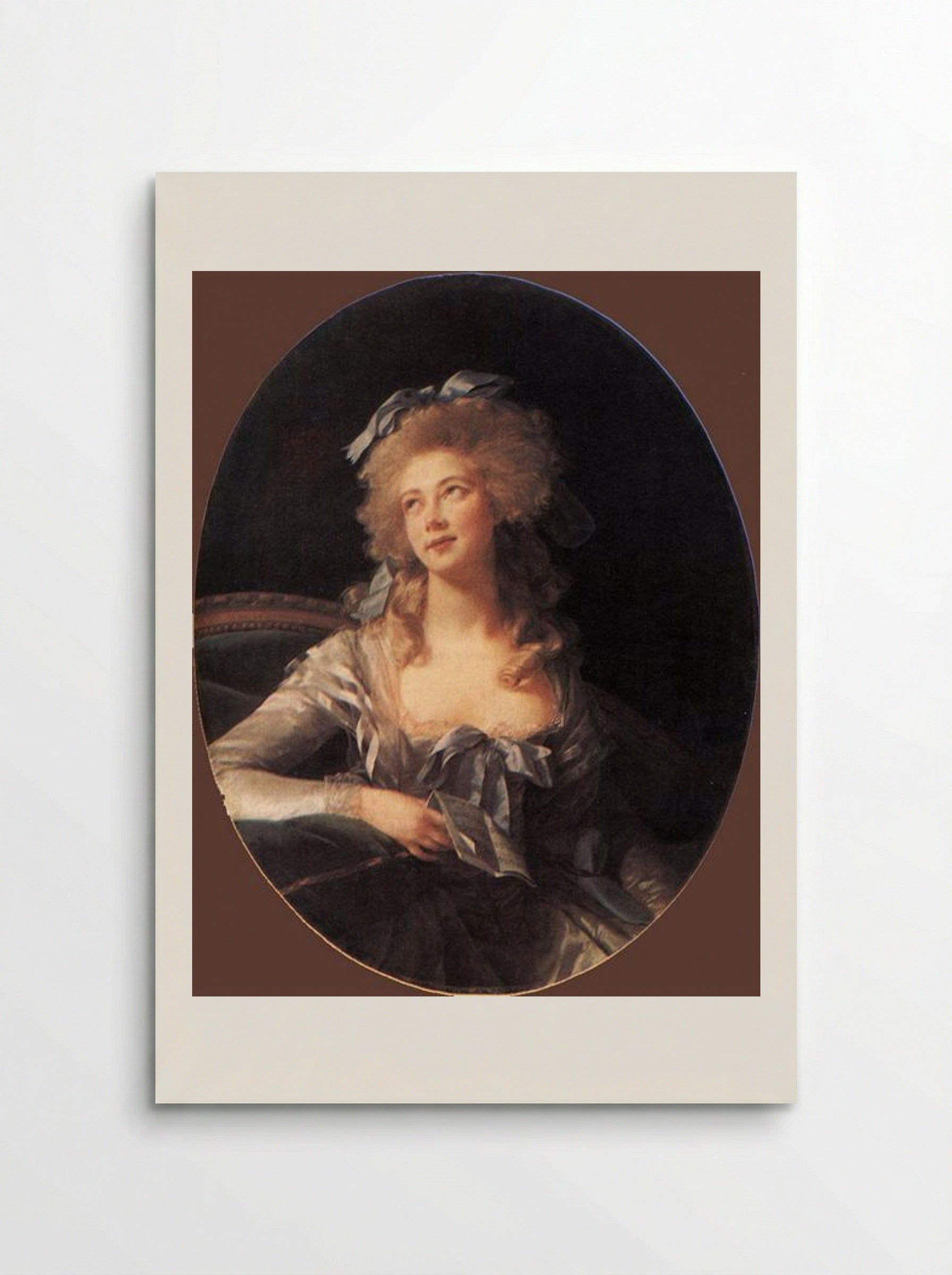 Portrait of Madame Grand - Louise Elisabeth Vigée Le Brun - Poster