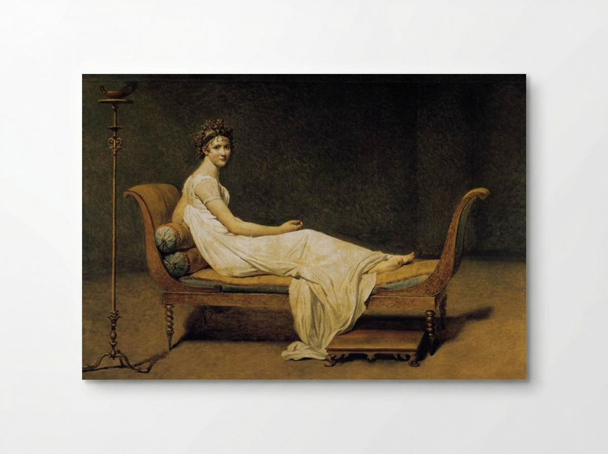 Portrait of Madame Récamier - Jacques-Louis David - Poster