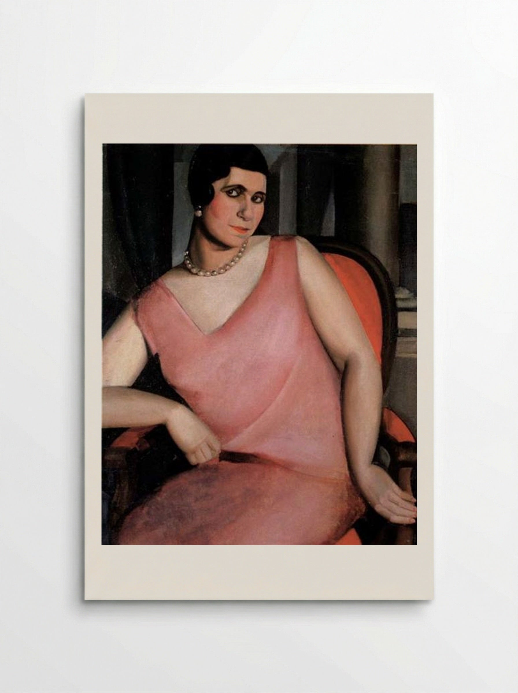 Portrait of Madame Zanetos - Tamara de Lempicka - Poster