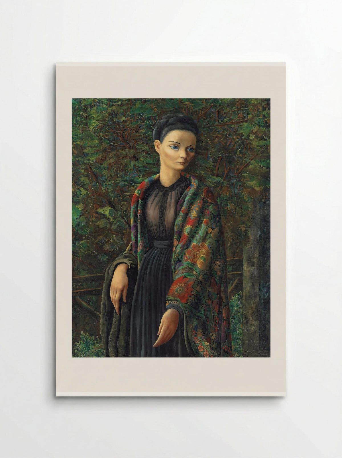 Portrait of Madeleine Sologne - Moïse Kisling - Poster