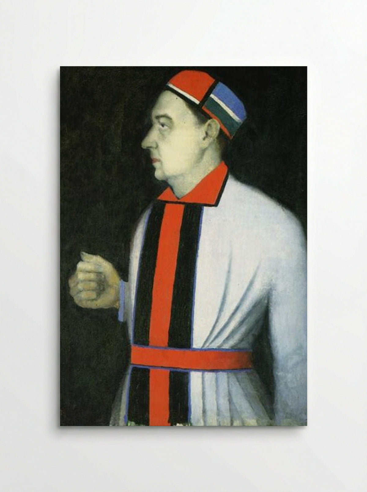 Portrait of Man (Kazimir Malevich) - Kazimir Malevich - Poster