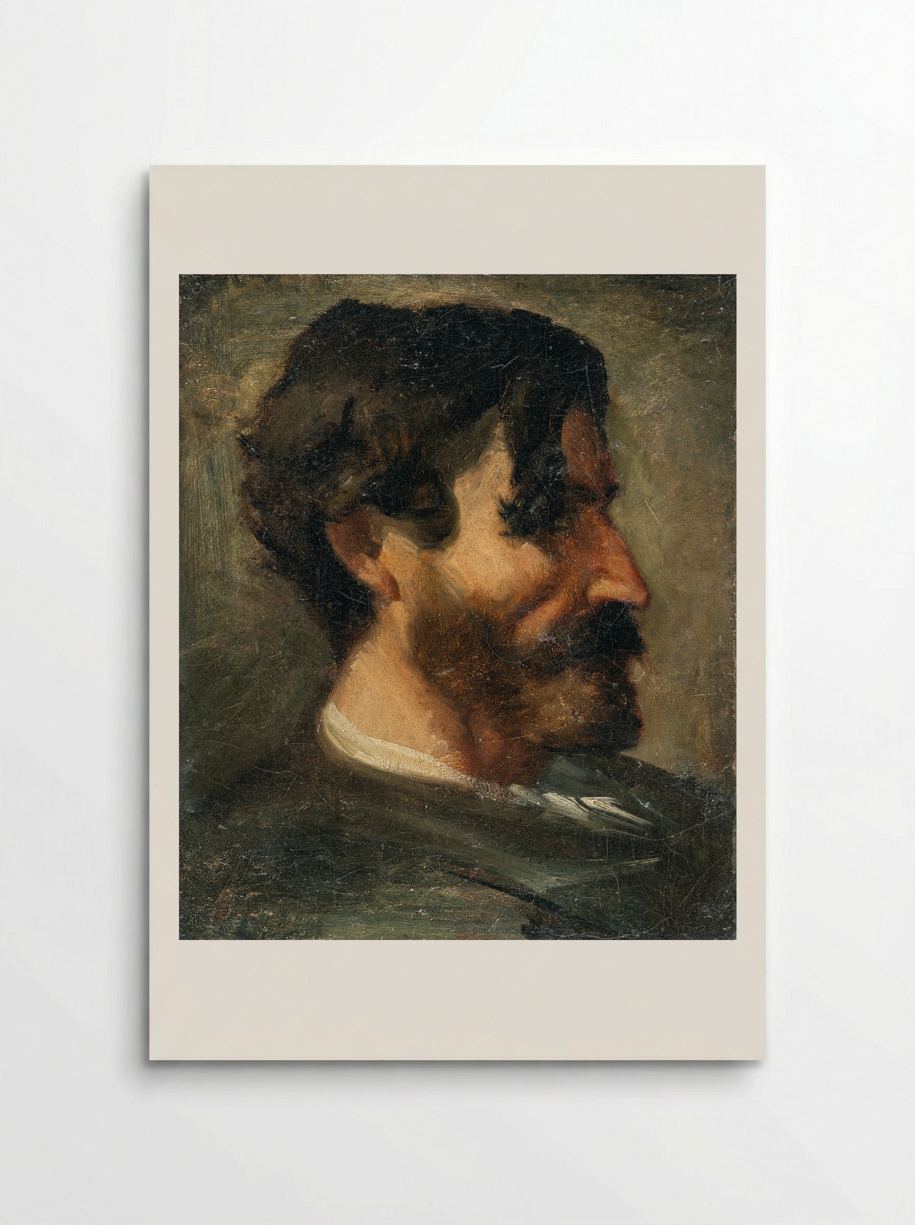 Portrait of Marc Trapadoux - Gustave Courbet - Poster