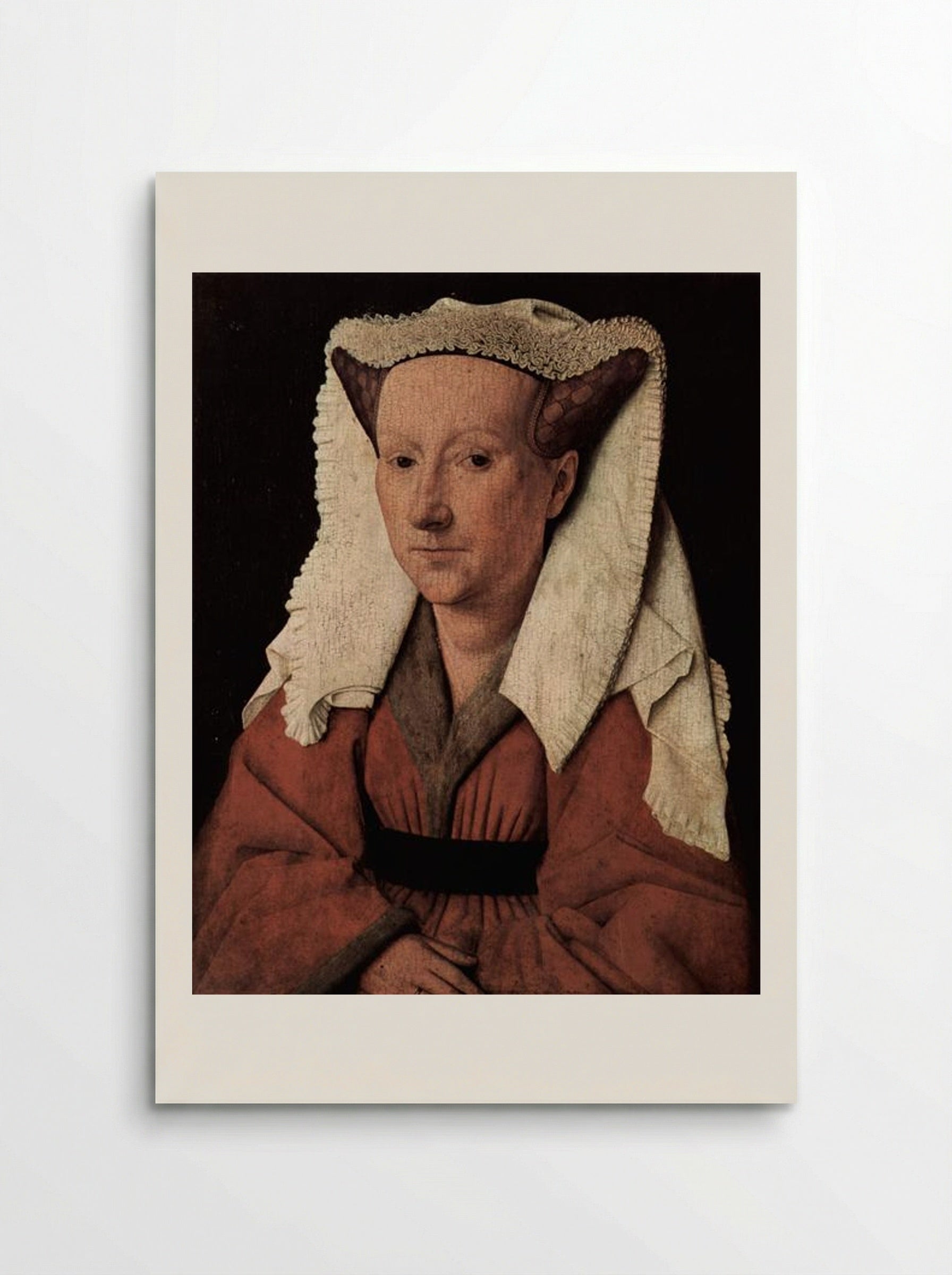 Portrait of Margaret van Eyck - Jan van Eyck - Poster