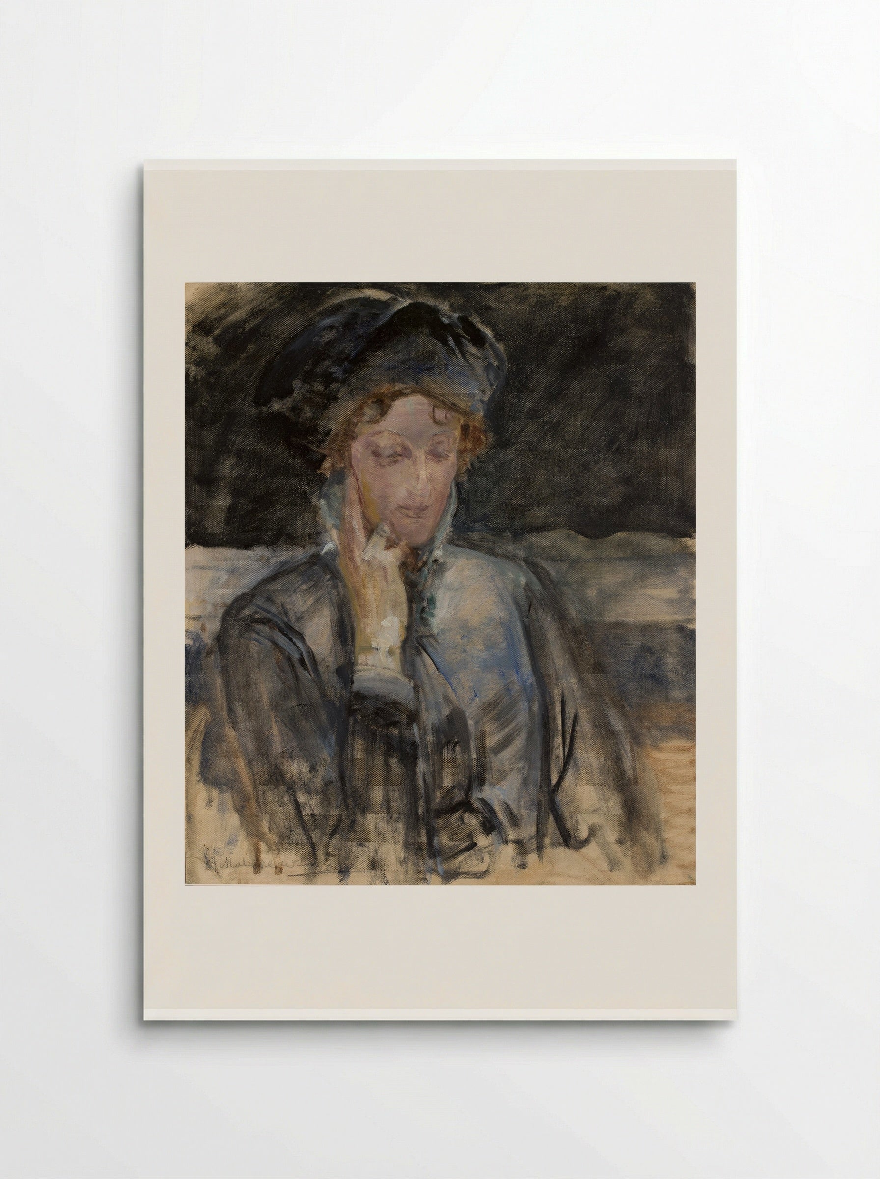 Portrait of Maria Balowa - Jacek Malczewski - Poster