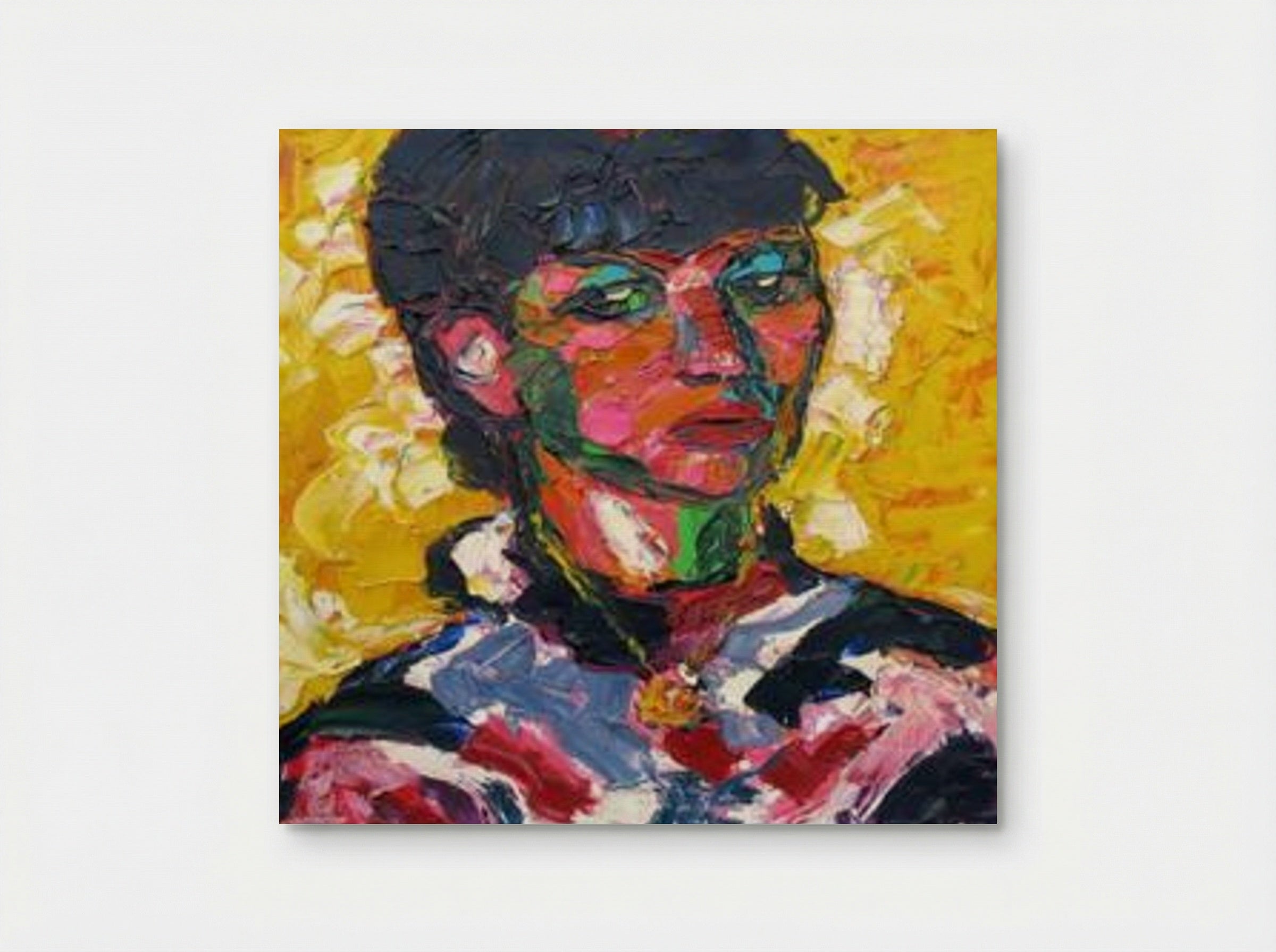 Portrait of Marika Rebók - Endre Bartos - Poster