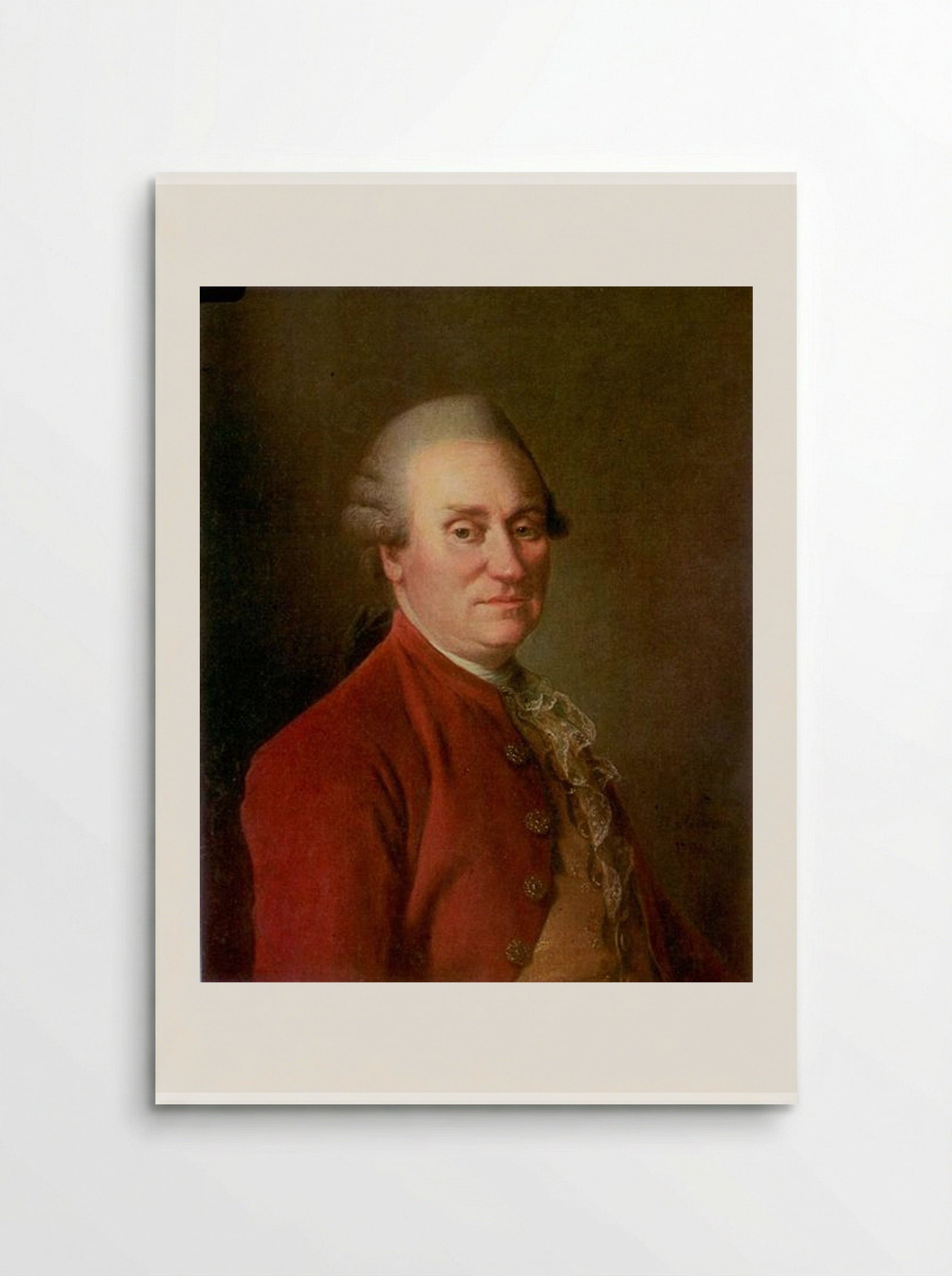 Portrait of Mark Fedorovich Poltoratsky - Dmitry Levitzky - Poster