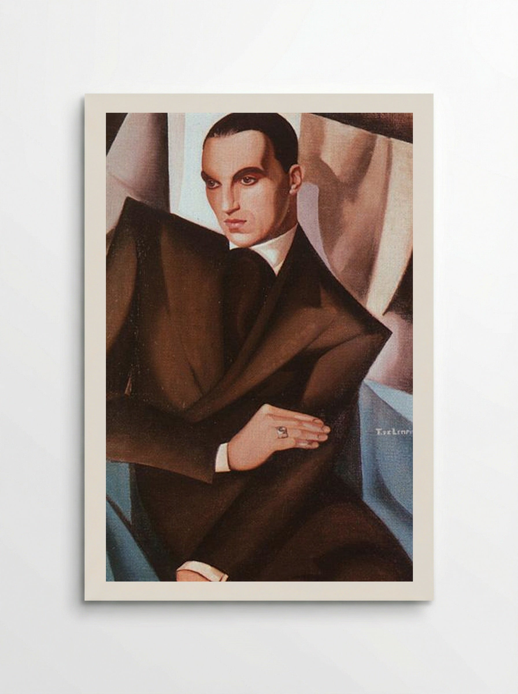 Portrait of Marquis Sommi - Tamara de Lempicka - Poster