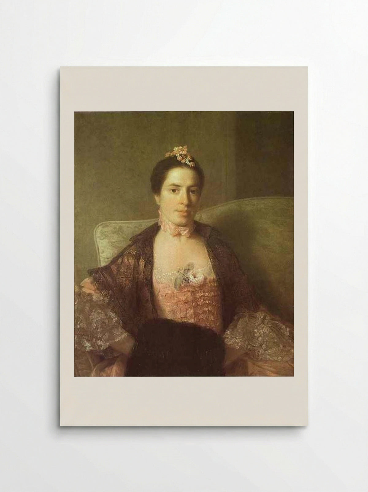 Portrait of Martha, Countess of Elgin - Allan Ramsay - Poster