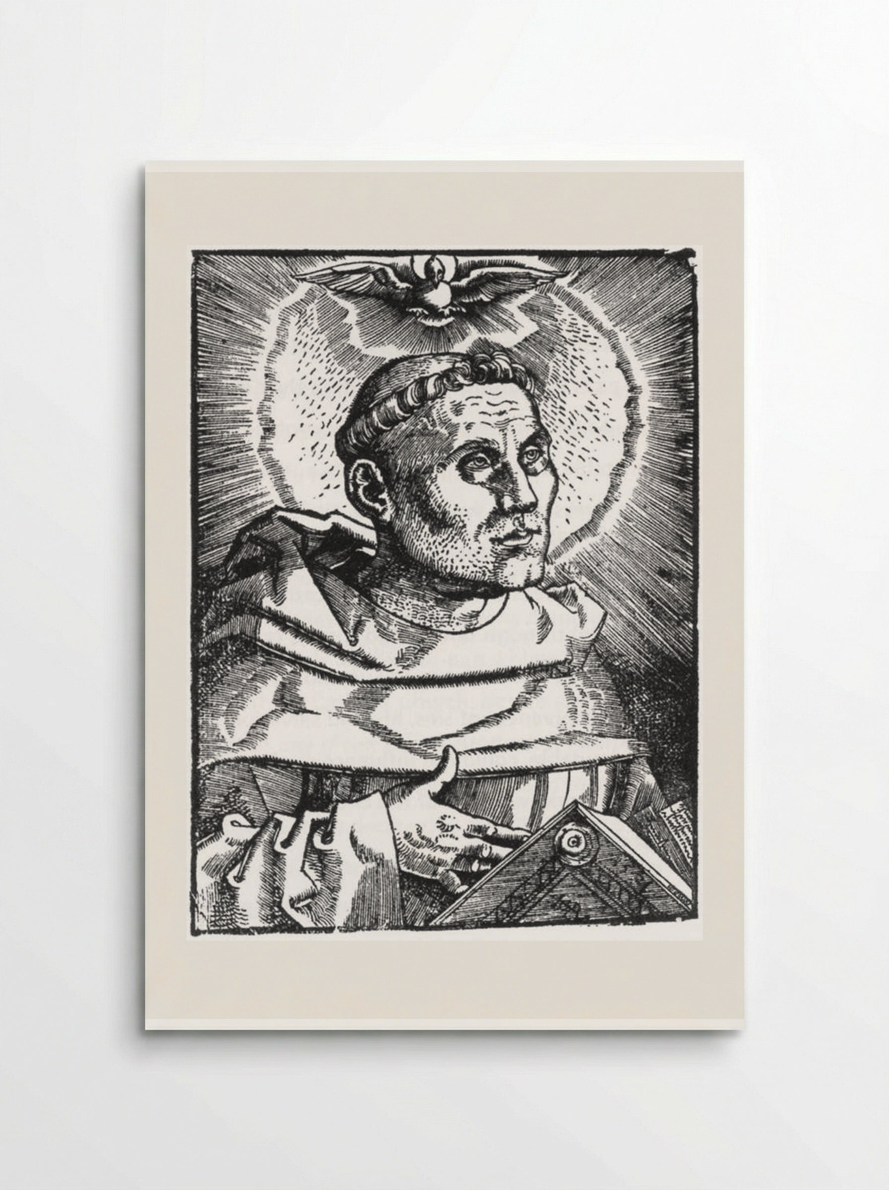 Portrait of Martin Luther - Hans Baldung - Poster