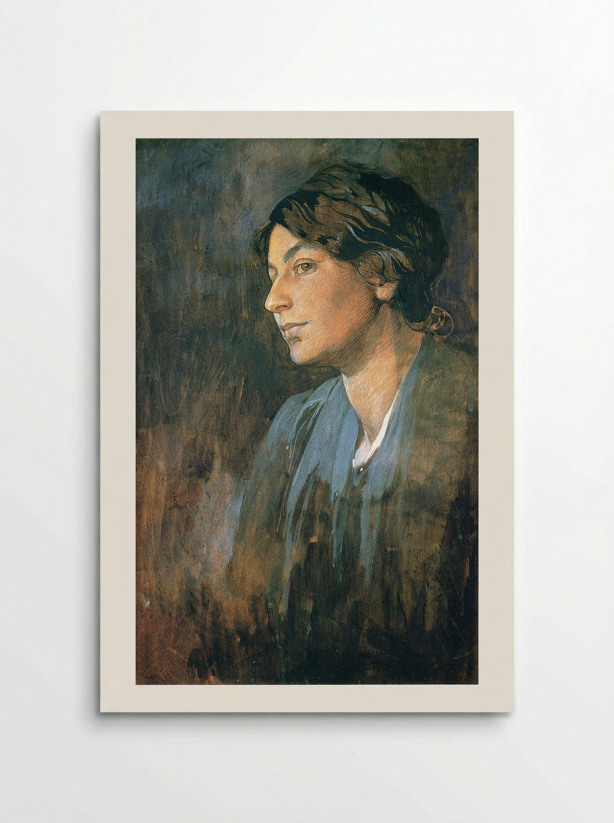 Portrait of Marushka, Artist's Wife - Alphonse Mucha - Poster