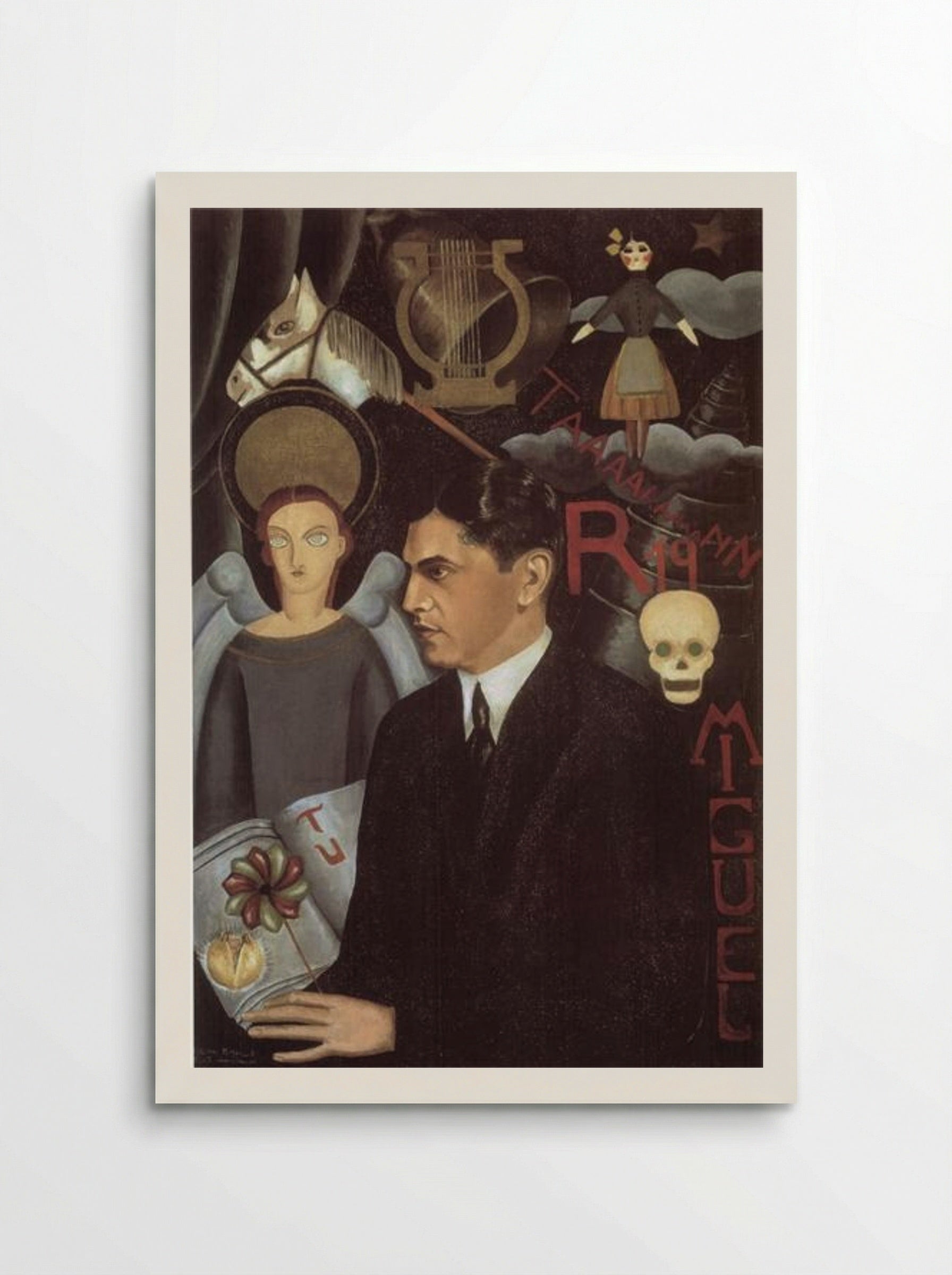 Portrait of Miguel N. Lira - Frida Kahlo - Poster