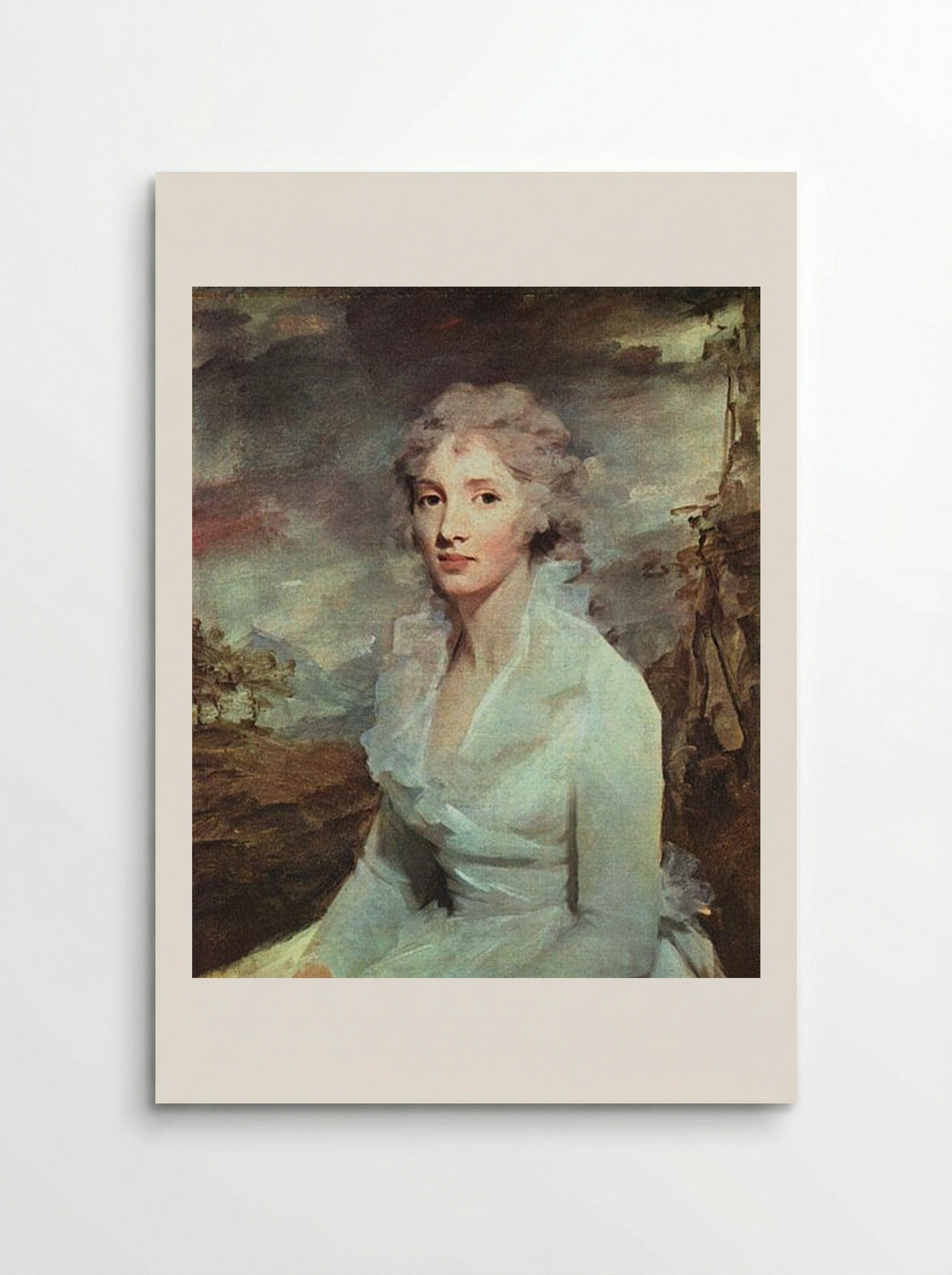 Portrait of Miss Eleanor Urquhart - Henry Raeburn - Poster