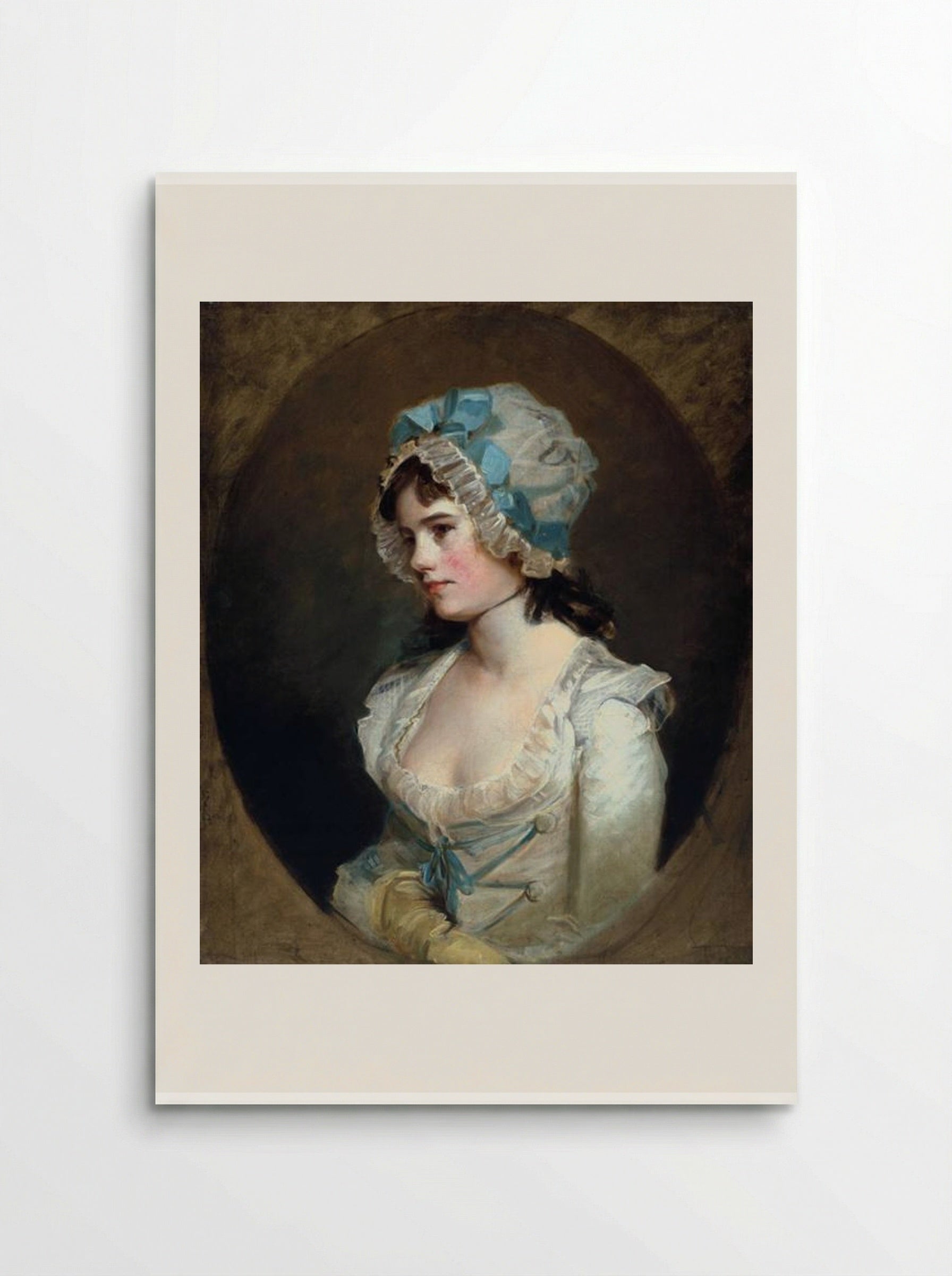 Portrait of Mrs Williams - John Hoppner - Poster