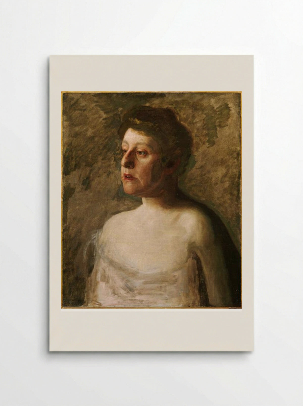Portrait of Mrs. W.H. Bowden - Thomas Eakins - Poster