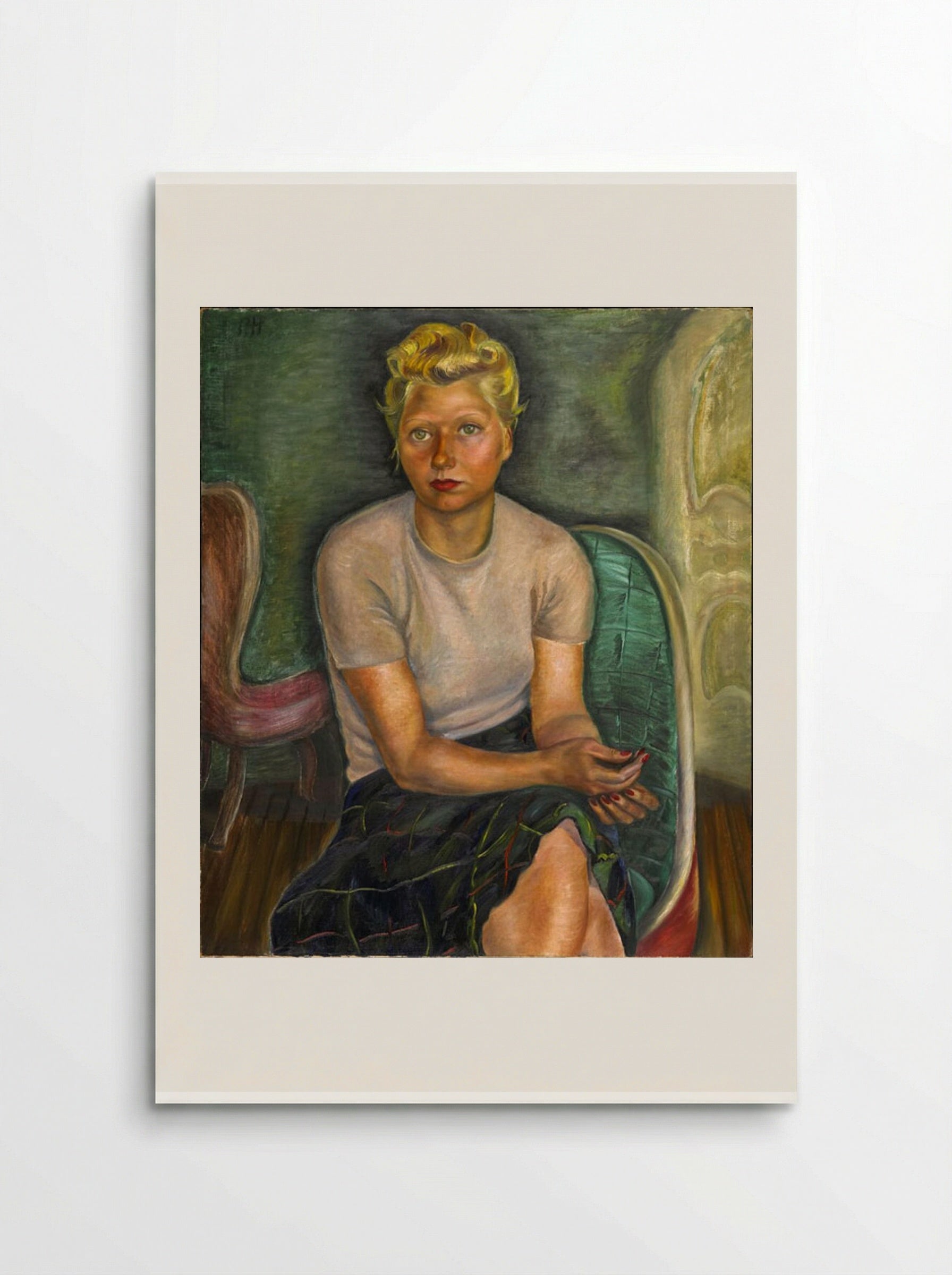 Portrait of Mrs. Zimmerman - Prudence Heward - Poster