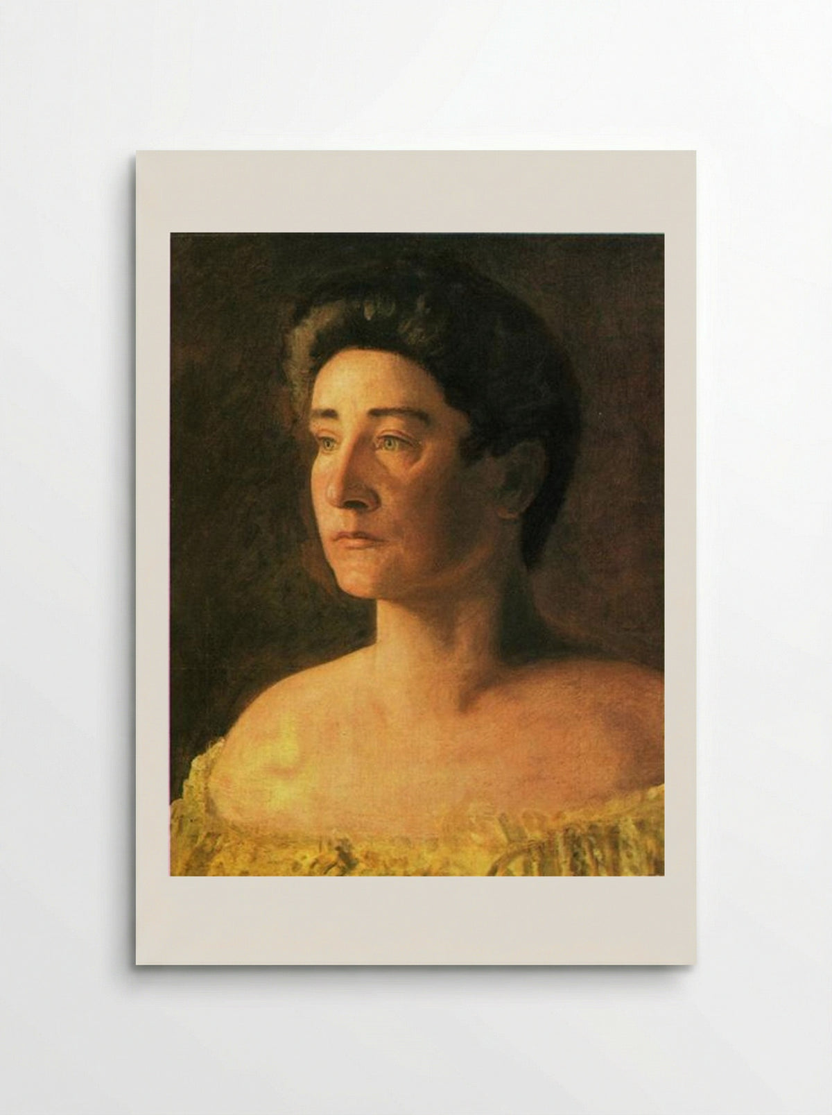 Portrait of Mrs. Leigo - Thomas Eakins - Poster