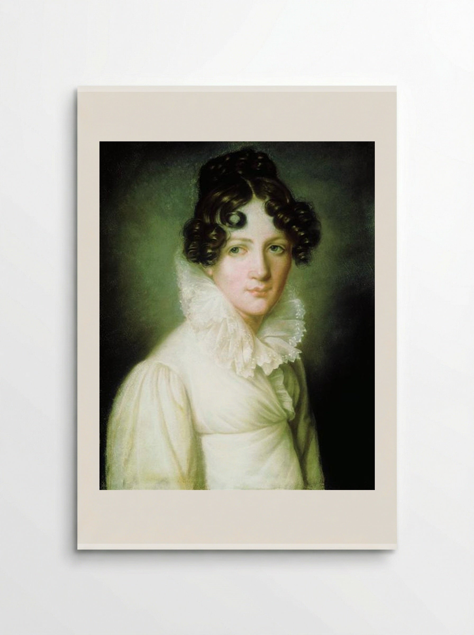 Portrait of Natalia Pavlovna Stroganova - Alexey Venetsianov - Poster