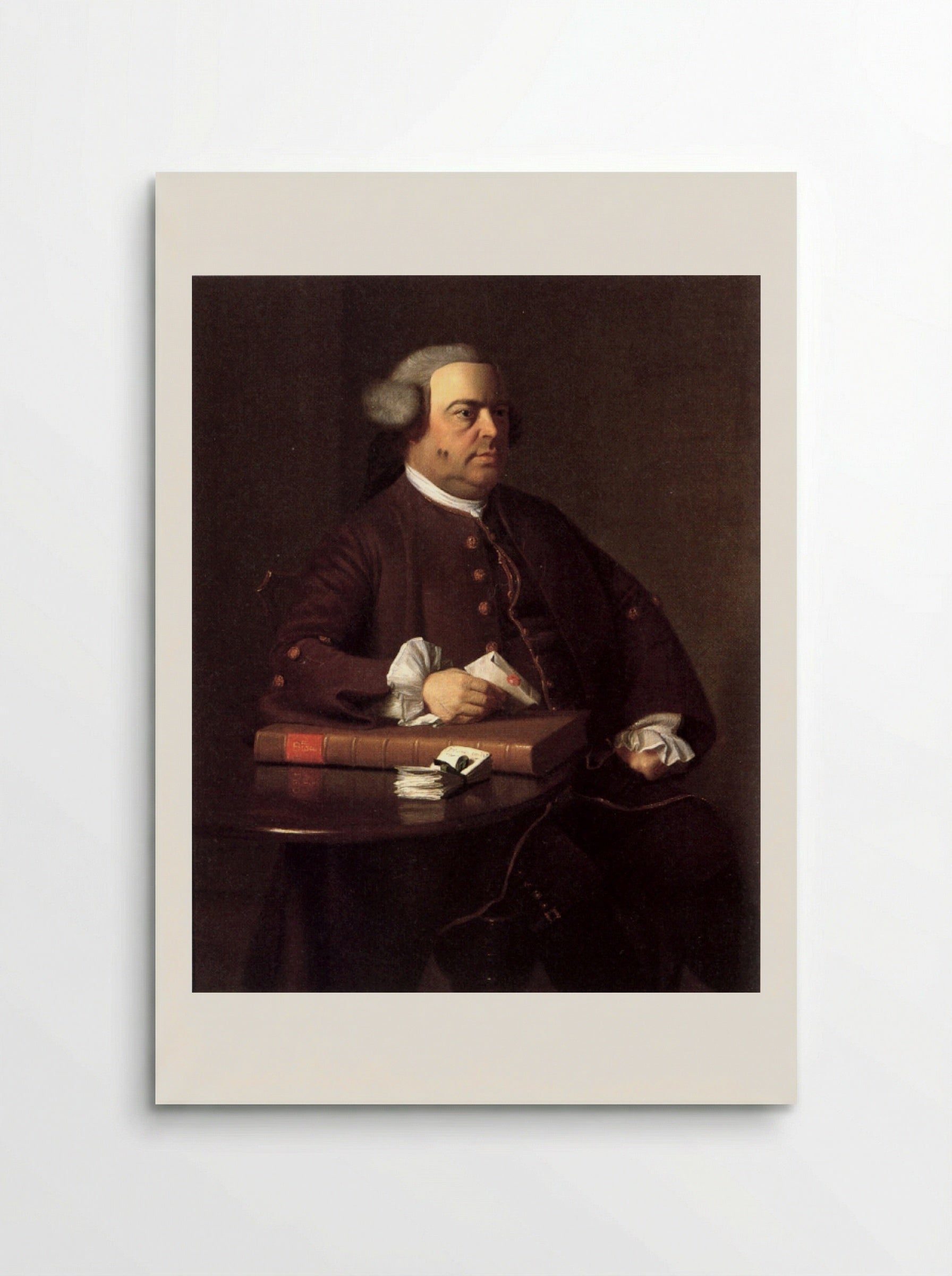 Portrait of Nathaniel Allen - John Singleton Copley - Poster