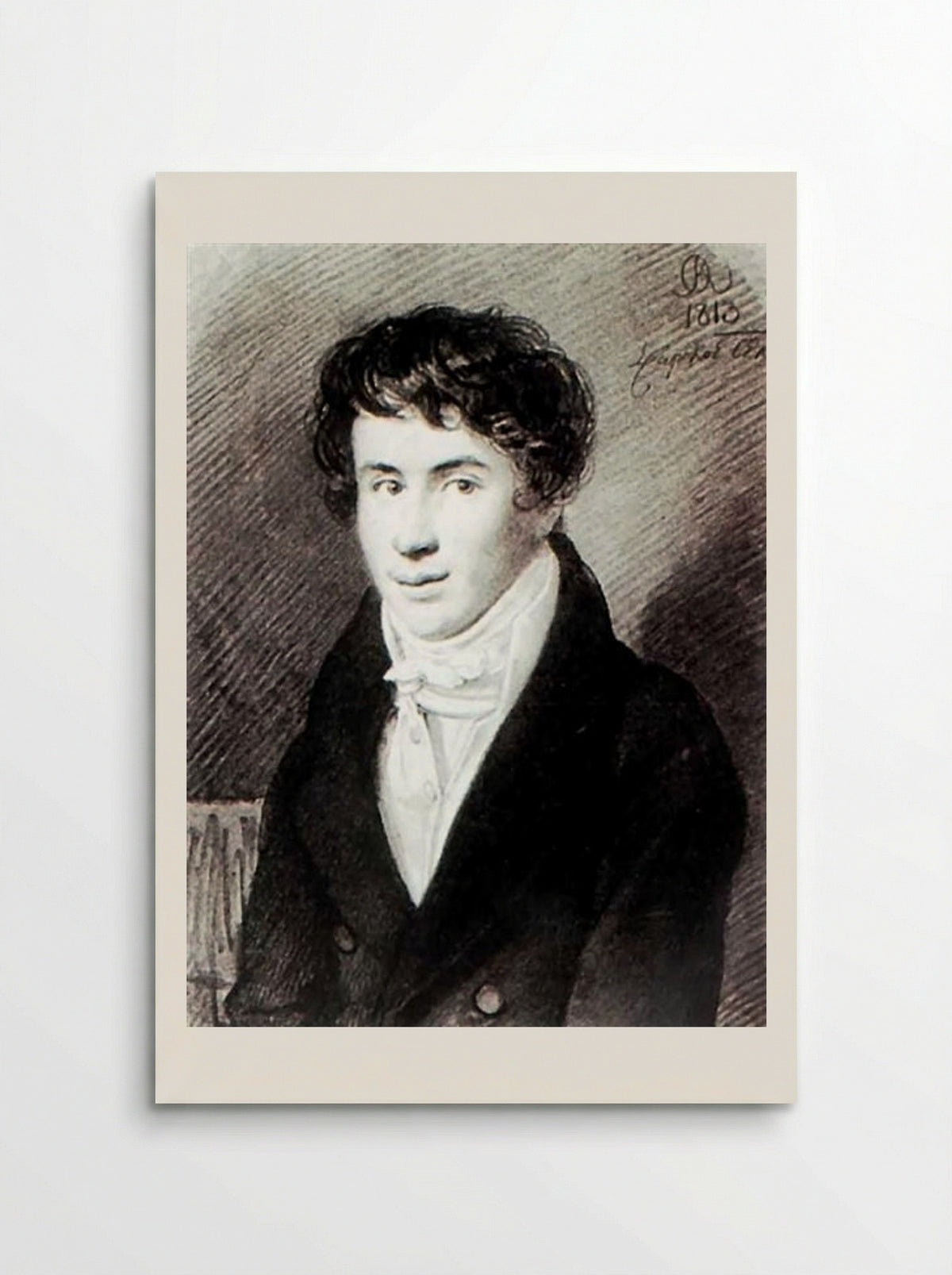 Portrait of Nikita Muraviev - Orest Kiprensky - Poster