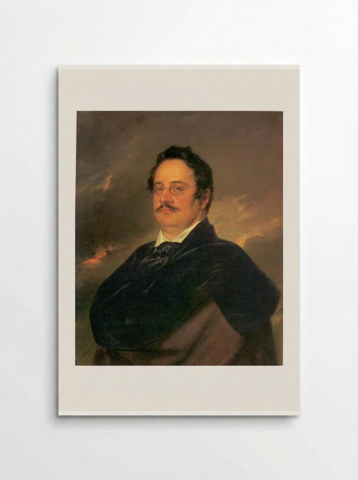 Portrait of Nikolai Nikolayevich Raevsky - Vasily Tropinin - Poster