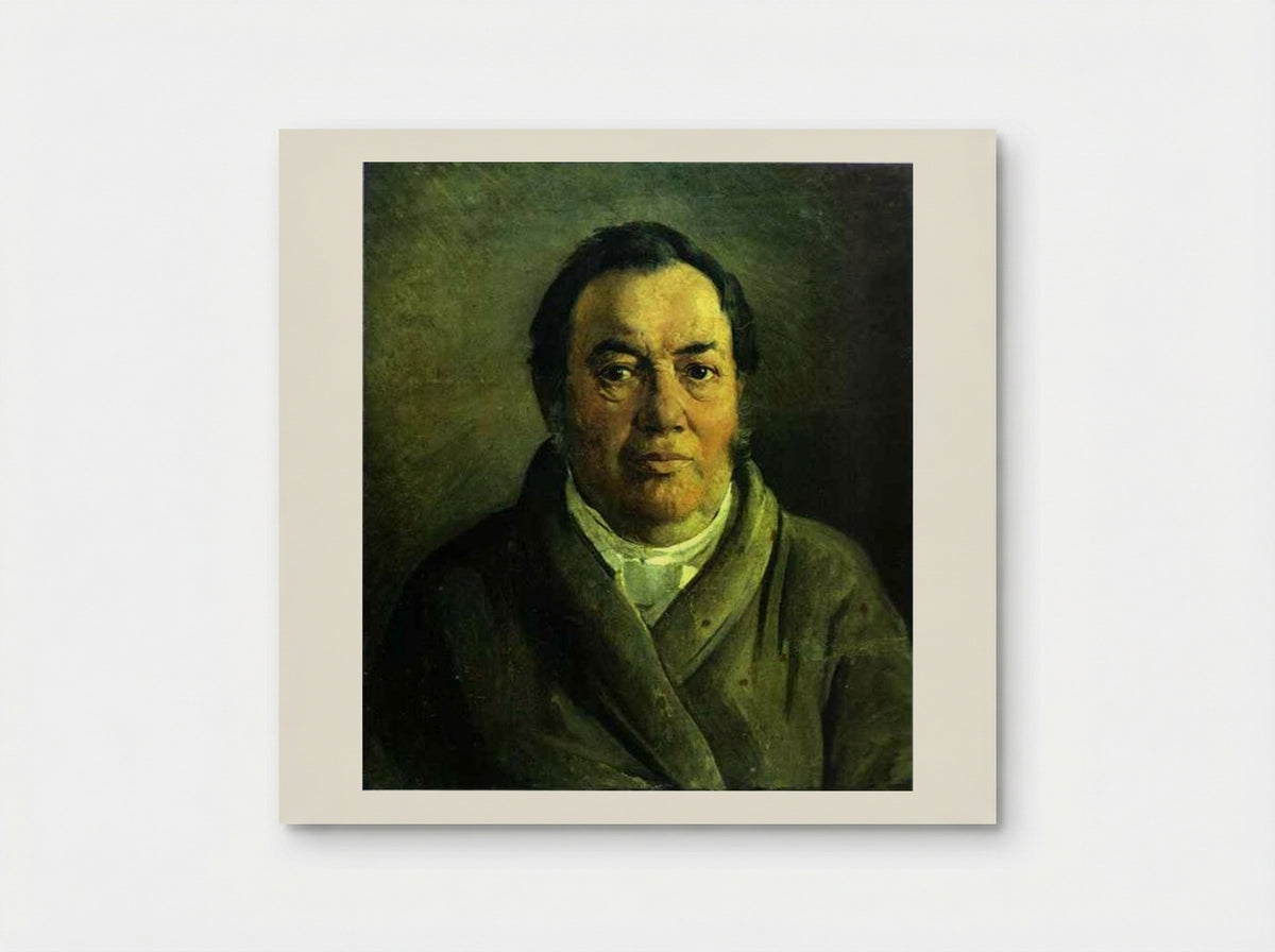 Portrait of Nikolay O. Ge - Nikolai Ge - Poster