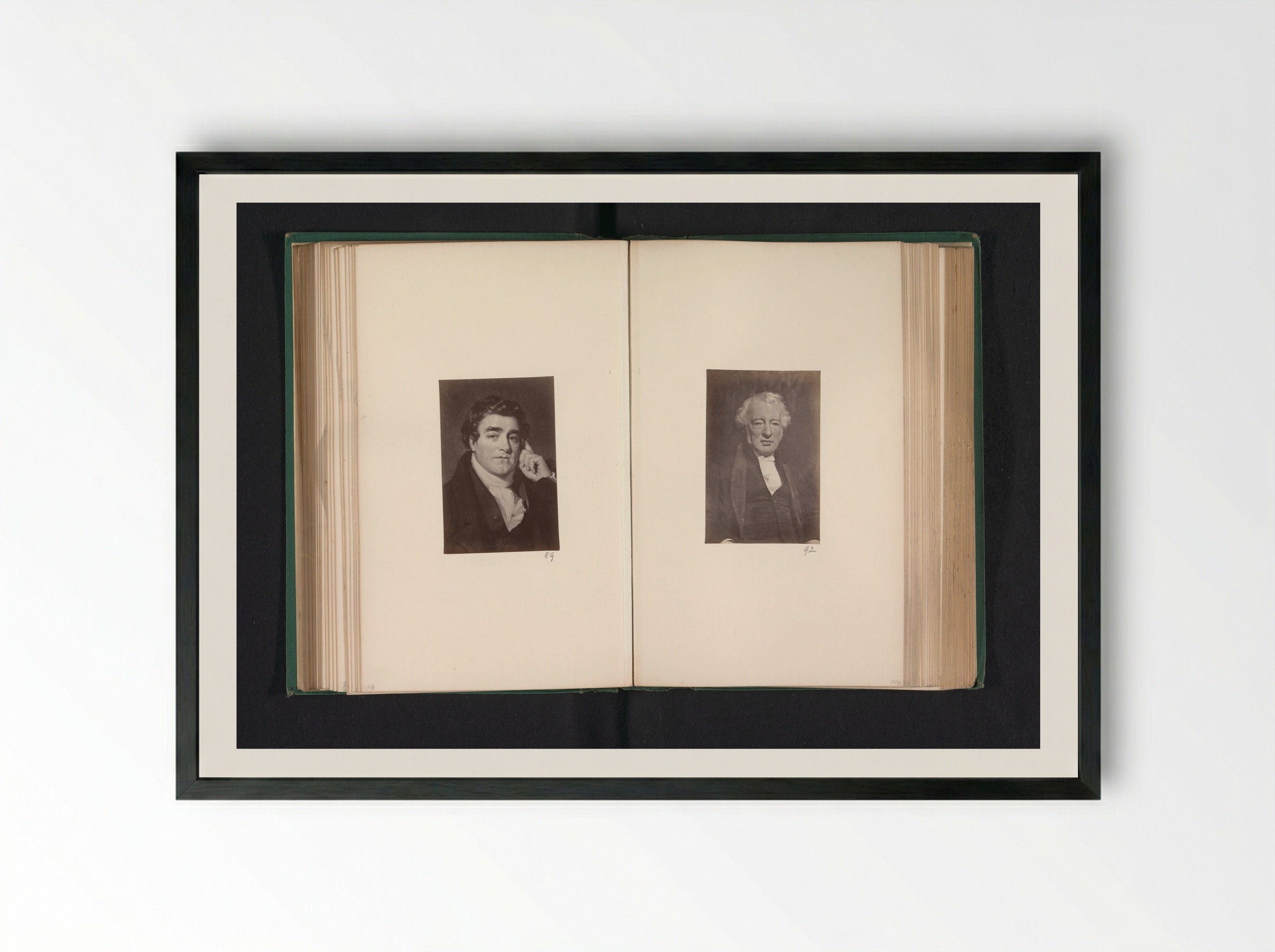 Portrait of Norman MacLeod - Thomas Annan - Framed Print Black