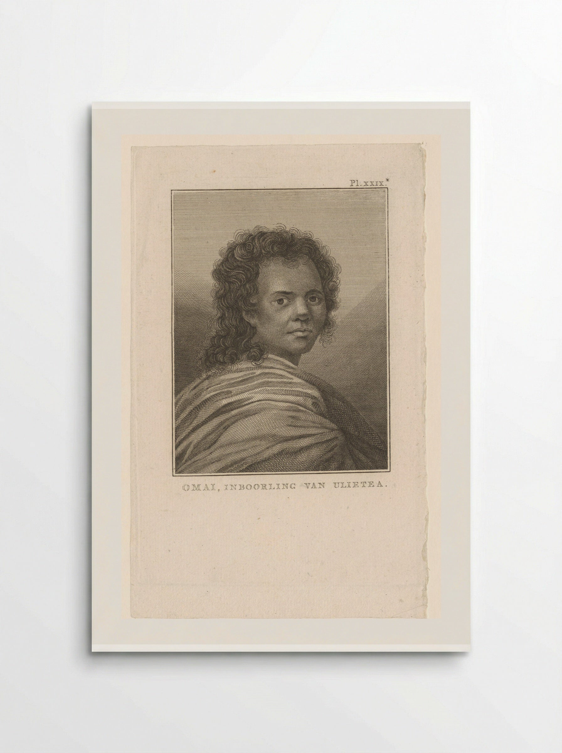 Portrait of Omai - Fine Art Print - Poster
