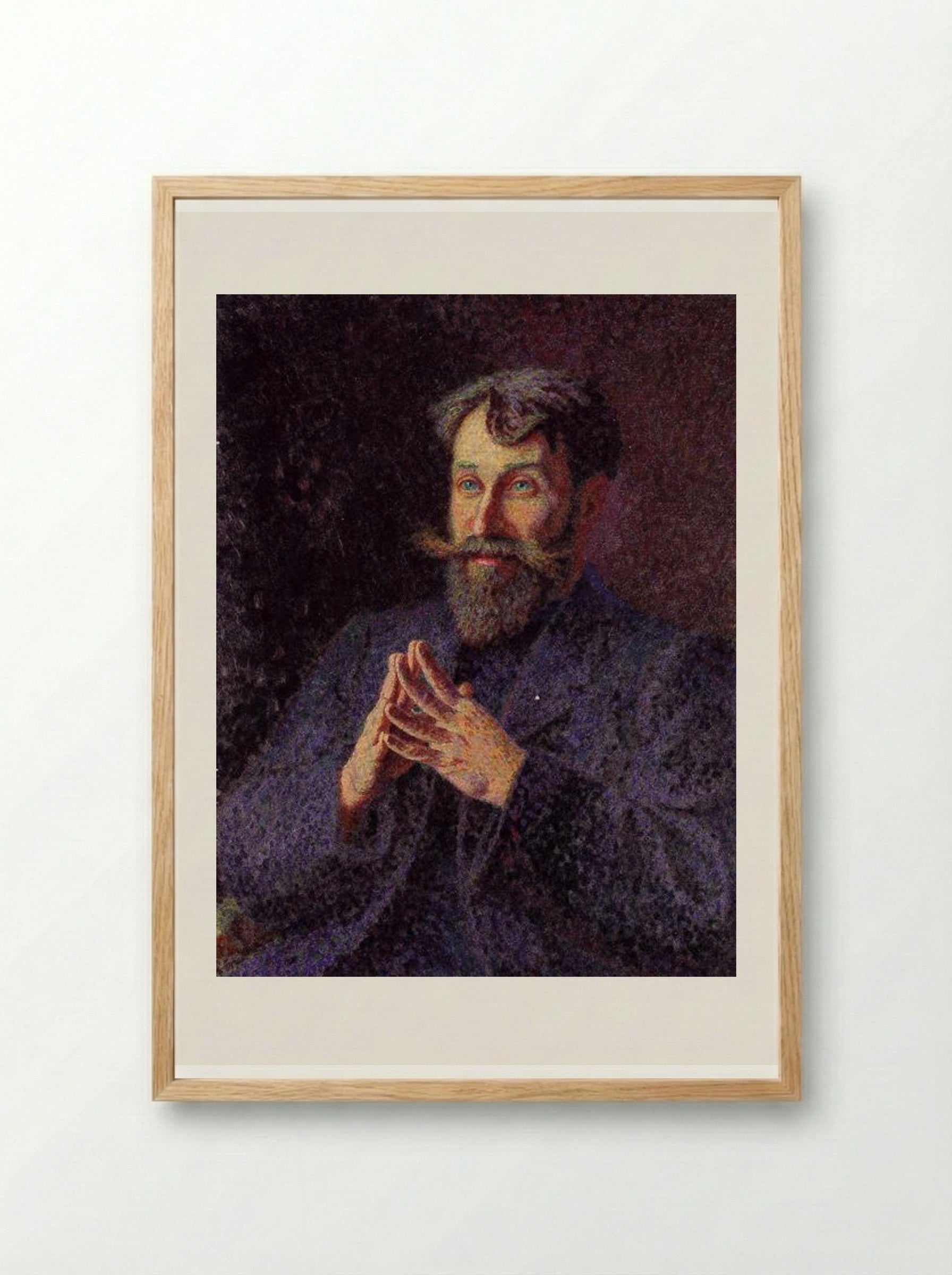Portrait of Paul Ranson - Georges Lacombe - Framed Print Wood