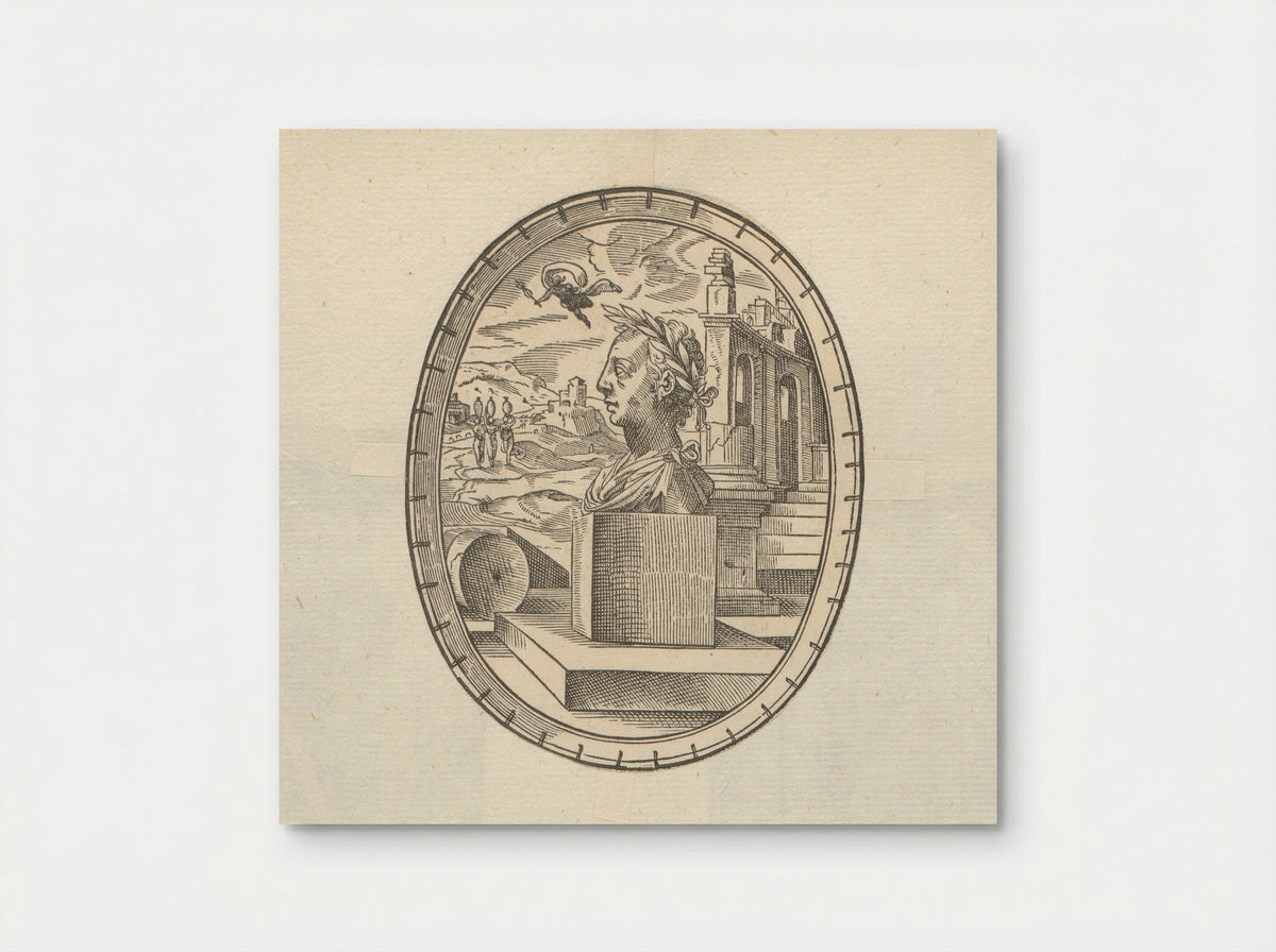 Portrait of Paul Skalich - Bernhard Jobin - Poster
