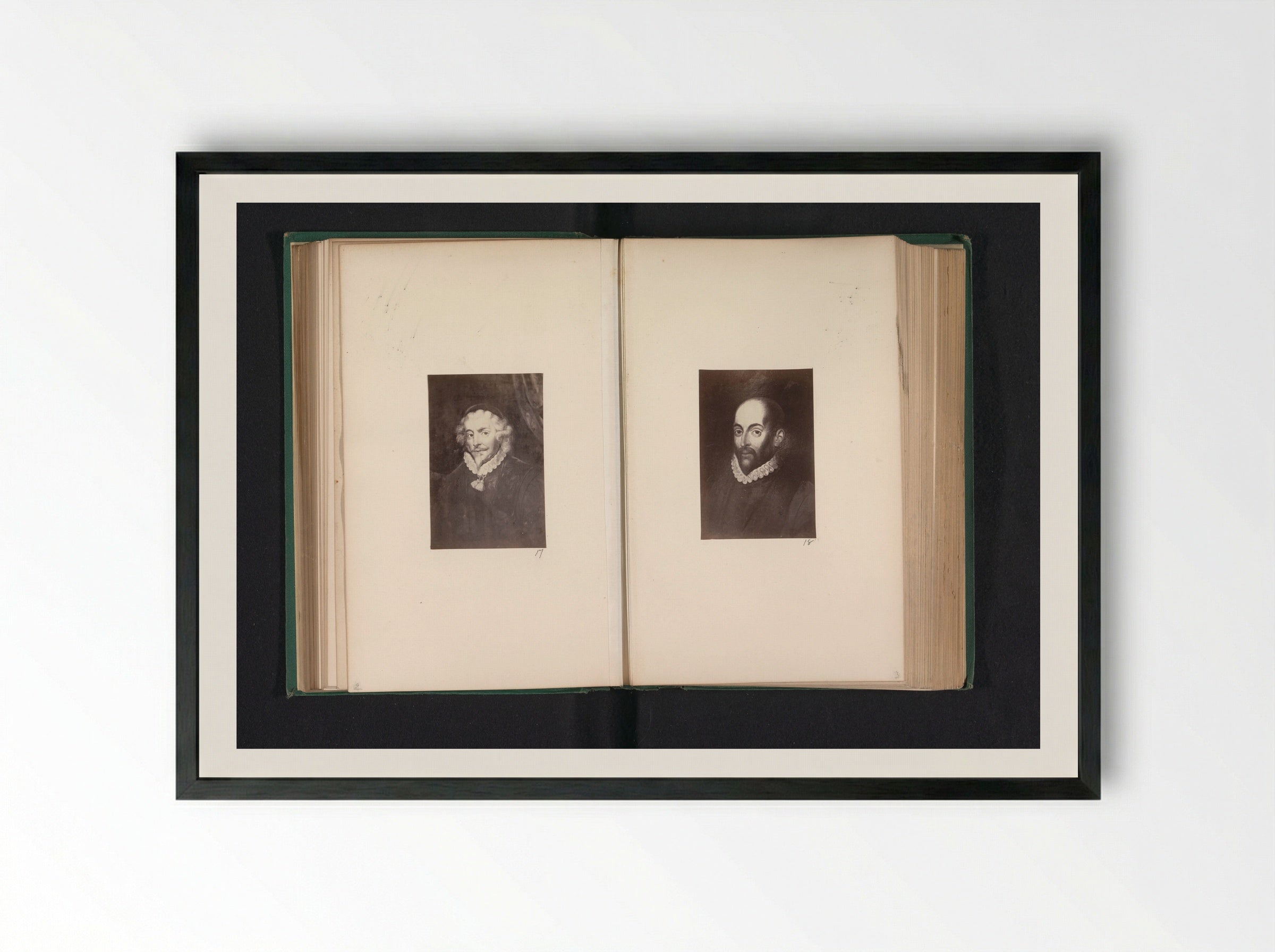 Portrait of Peter Lowe - Thomas Annan - Framed Print Black