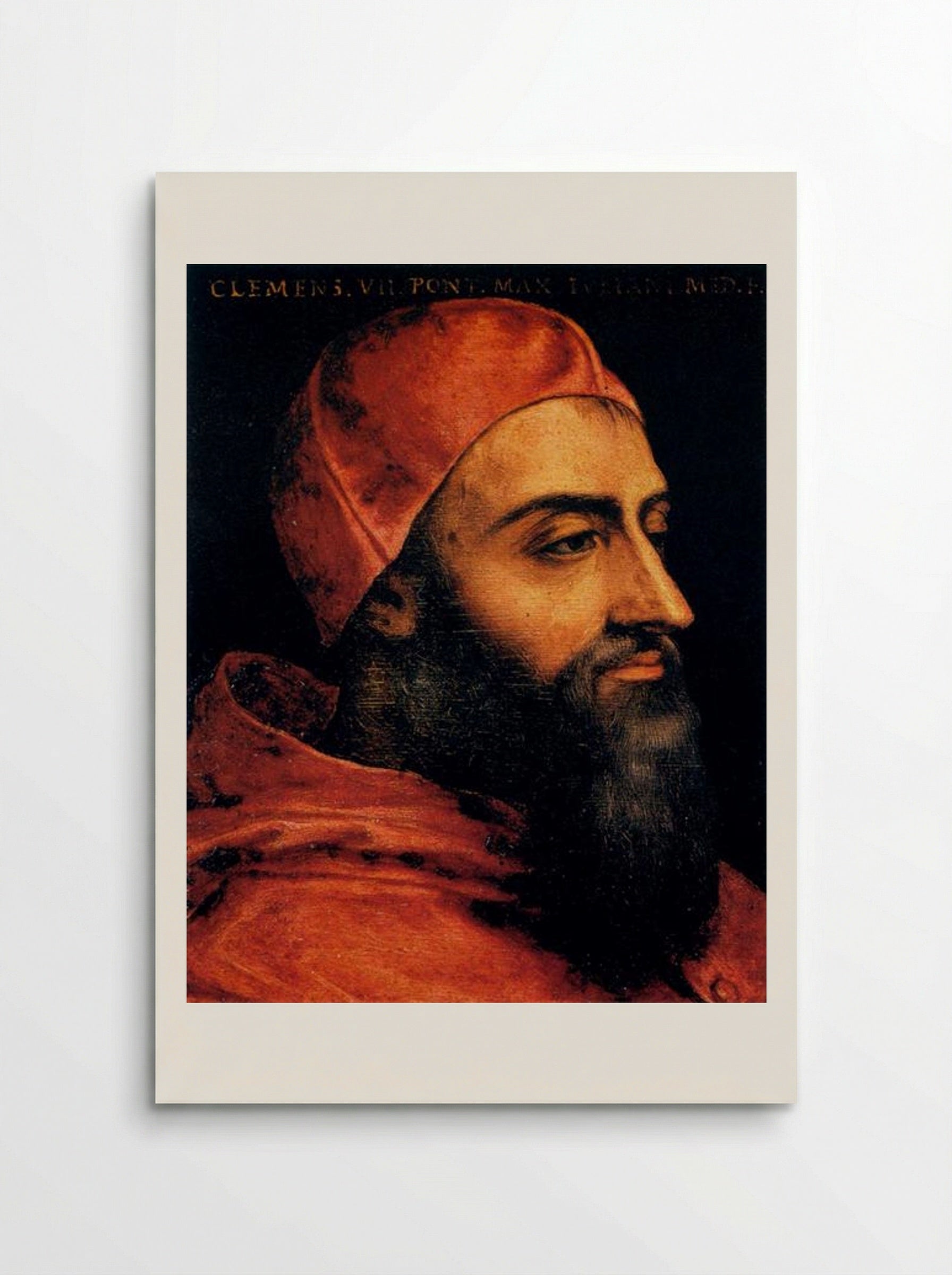 Portrait of Pope Clement VII - Agnolo Bronzino - Poster