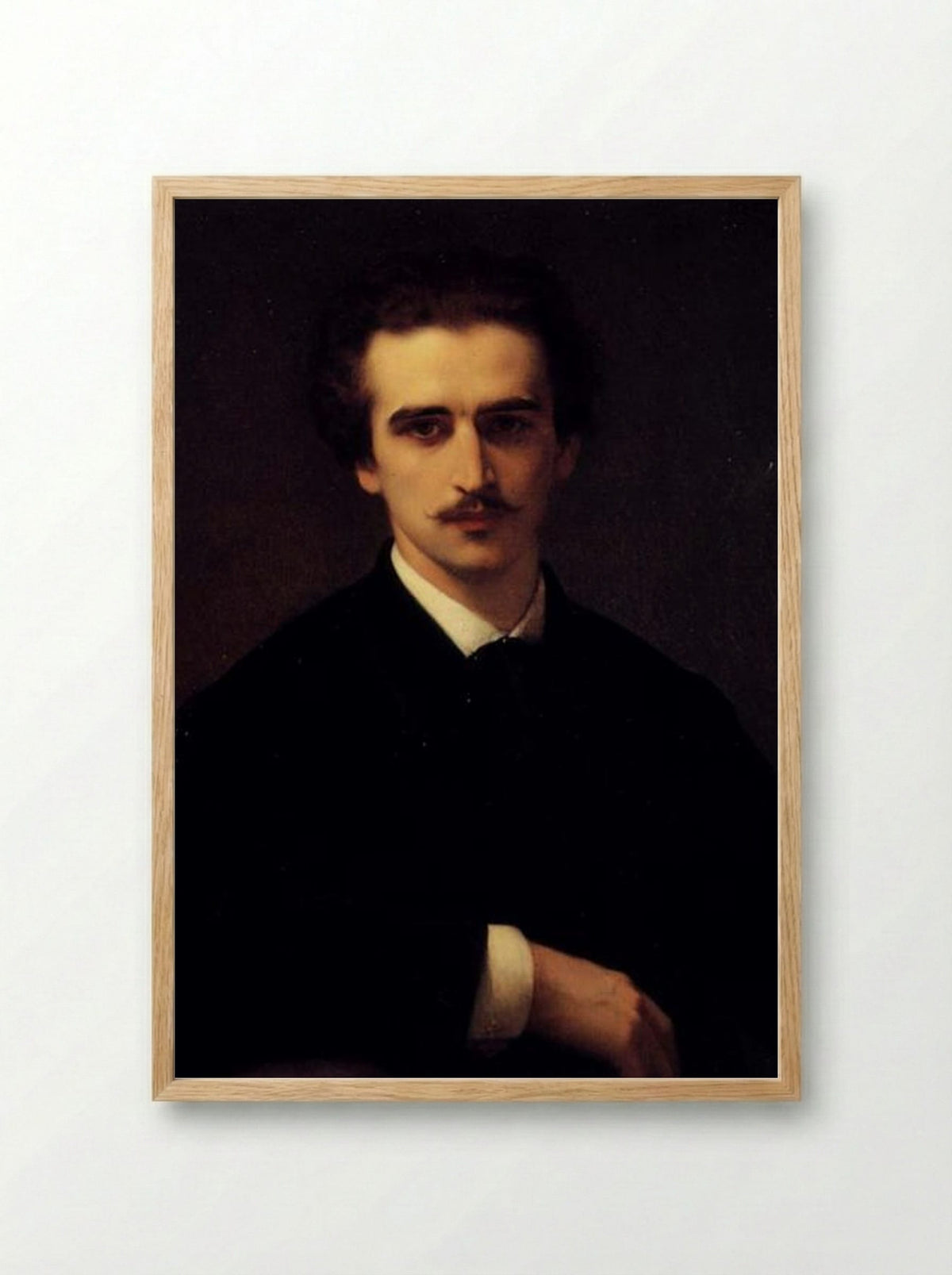 Portrait of Prince K.A. Gorchakov - Alexandre Cabanel - Framed Print Wood