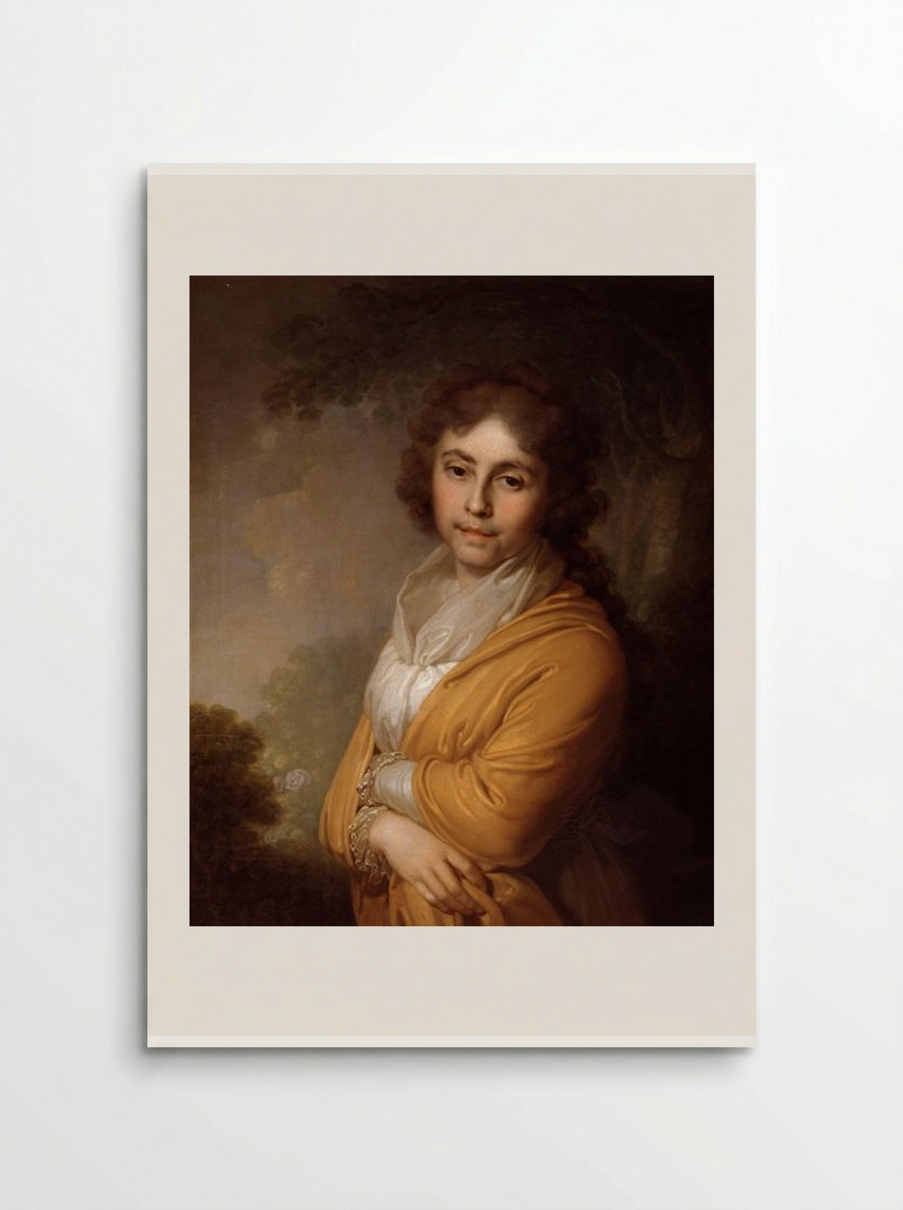 Portrait of Princess N.I. Kurakin - Vladimir Borovikovsky - Poster