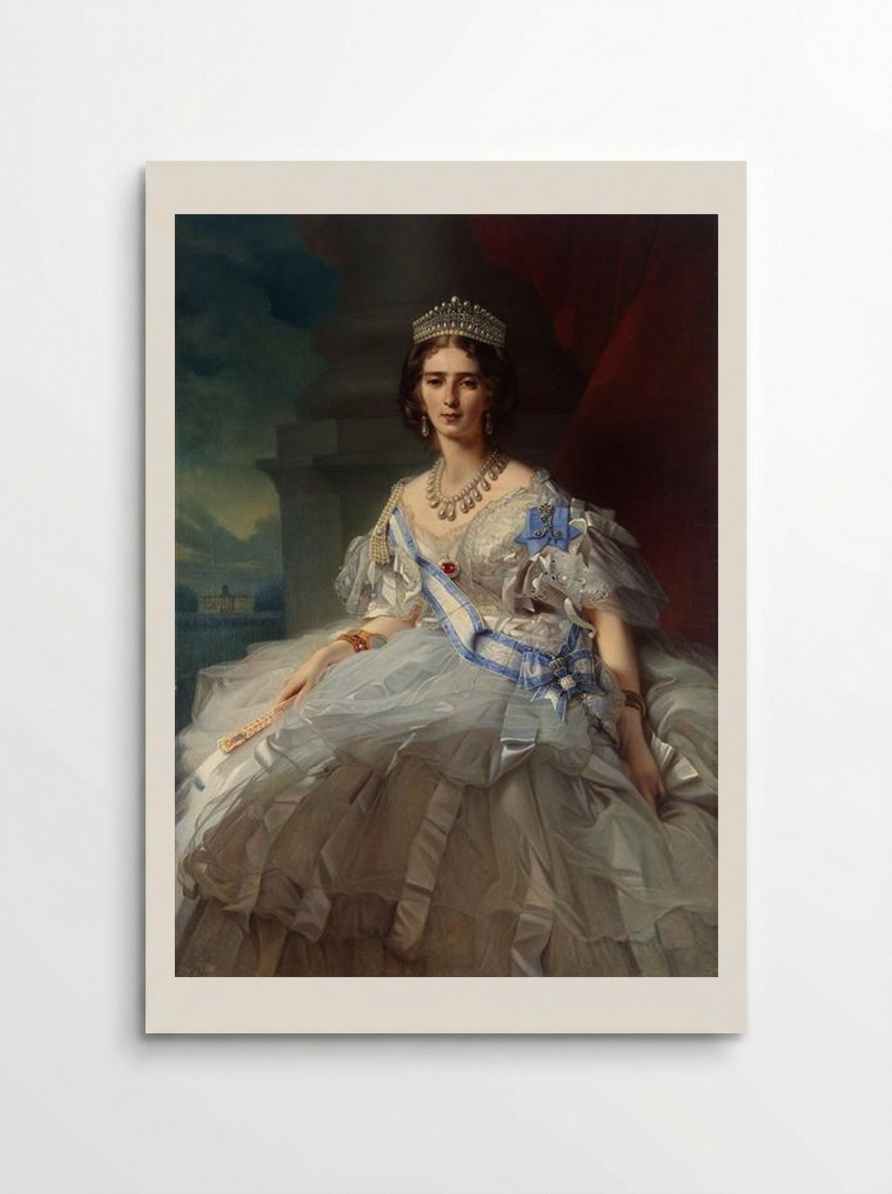 Portrait of Princess Tatiana Alexandrovna Yusupova - Franz Xaver Winterhalter - Poster