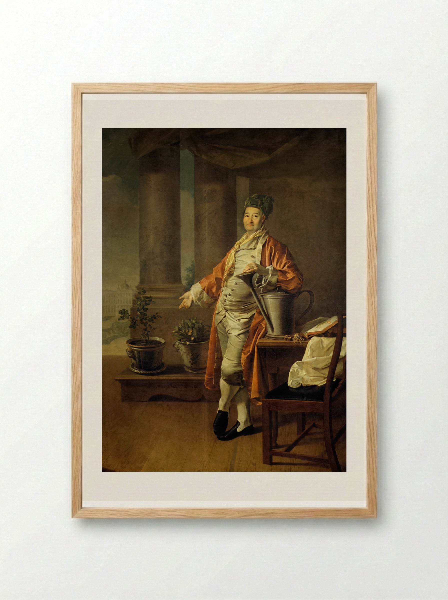 Portrait of Procope Demidov - Dmitry Levitzky - Framed Print Wood